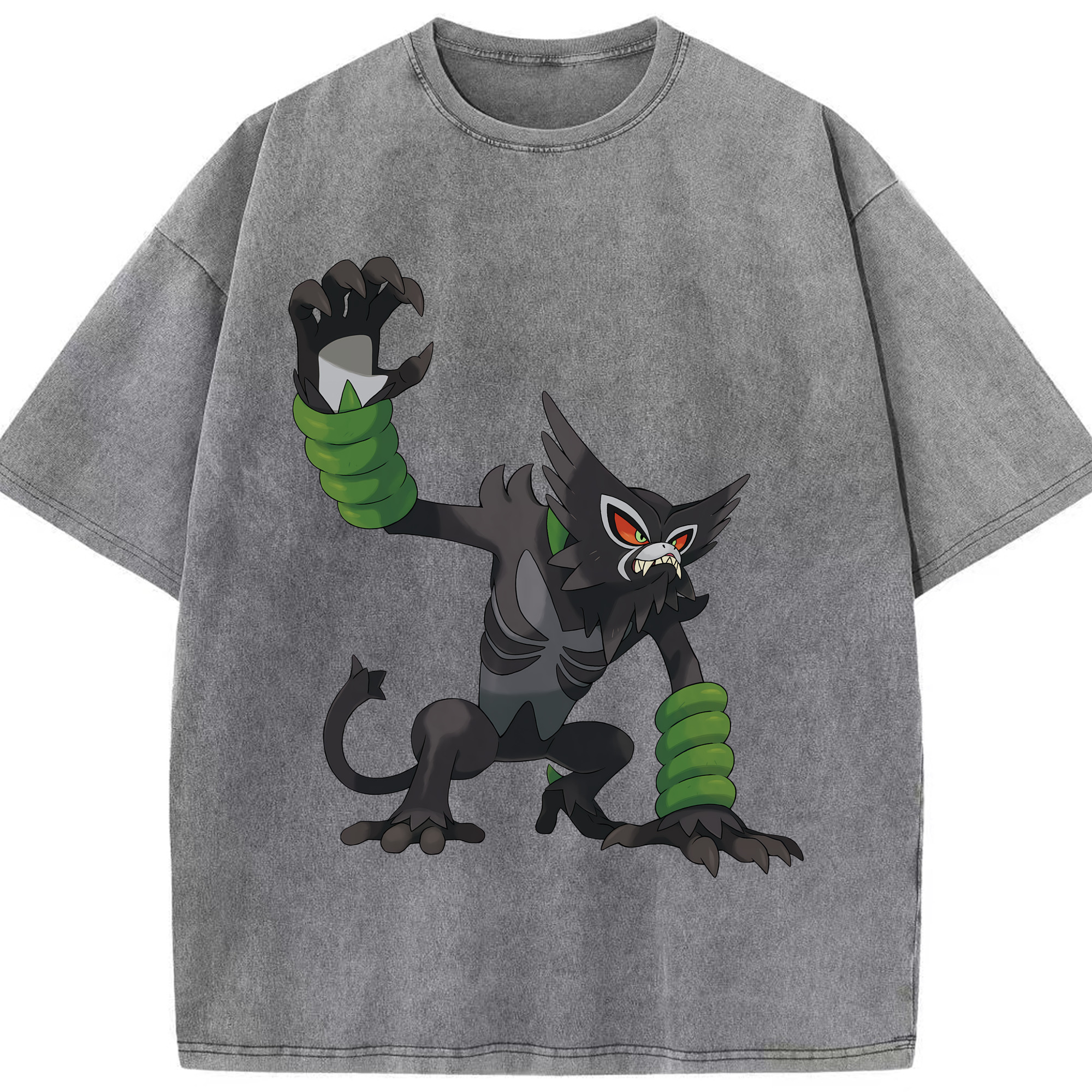 （画像用） ポケットモンスター Pokémon 綿100% ヴィンテージ風 半袖Tシャツ（フロントプリント）