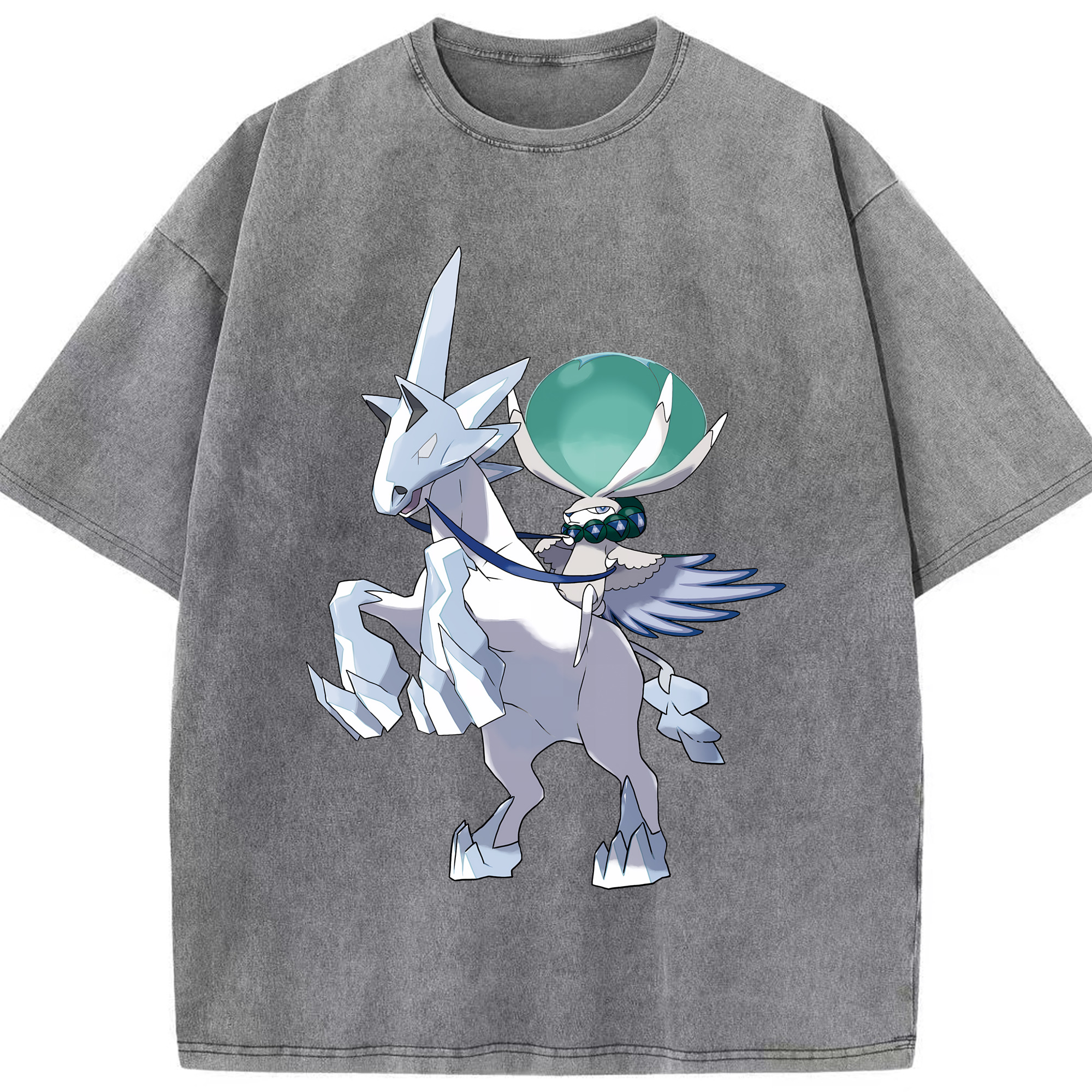 （画像用） ポケットモンスター Pokémon 綿100% ヴィンテージ風 半袖Tシャツ（フロントプリント）