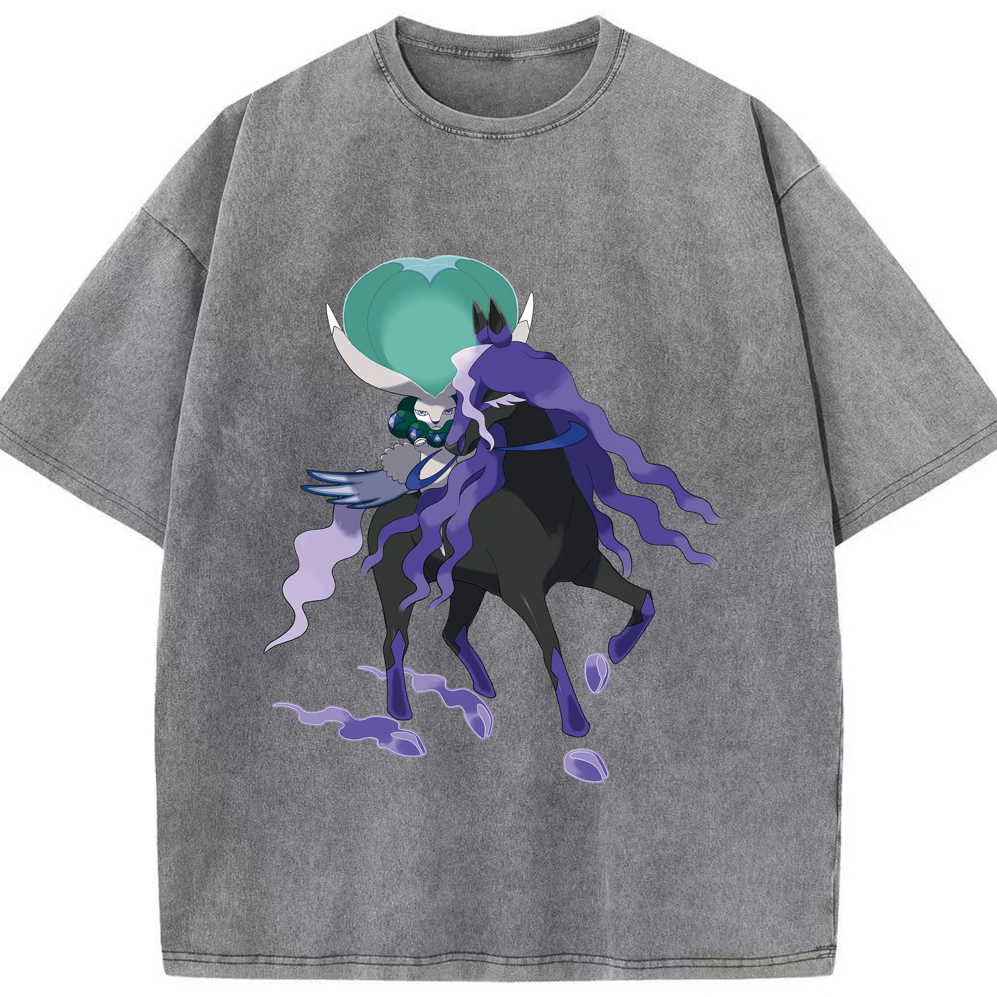 （画像用） ポケットモンスター Pokémon 綿100% ヴィンテージ風 半袖Tシャツ（フロントプリント）