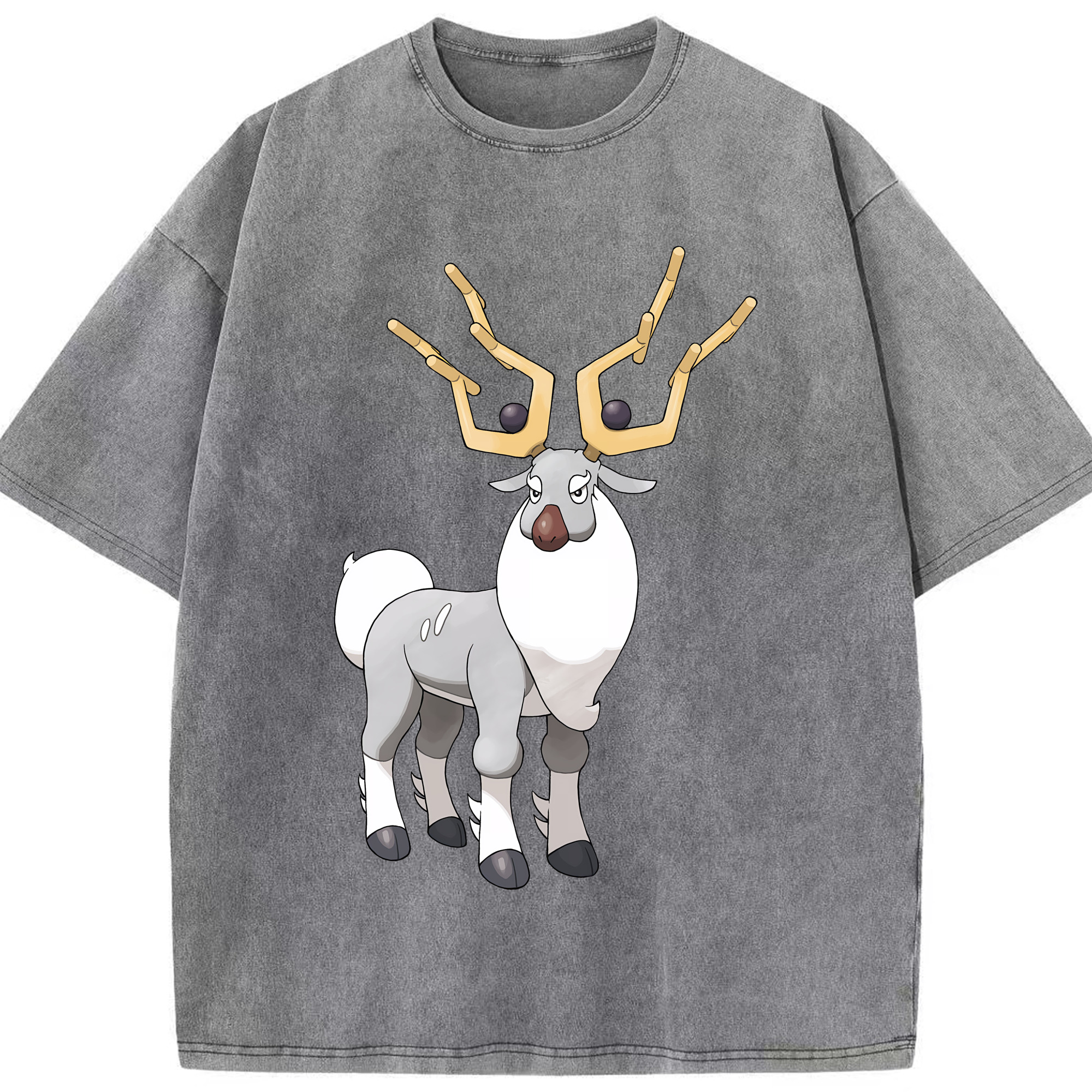 （画像用） ポケットモンスター Pokémon 綿100% ヴィンテージ風 半袖Tシャツ（フロントプリント）