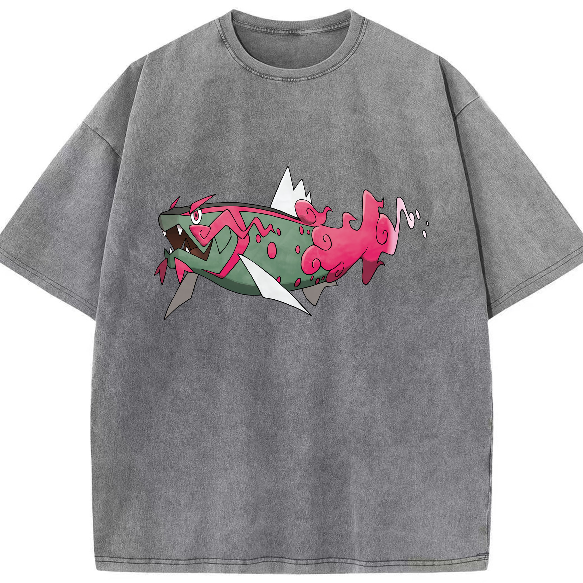 （画像用） ポケットモンスター Pokémon 綿100% ヴィンテージ風 半袖Tシャツ（フロントプリント）