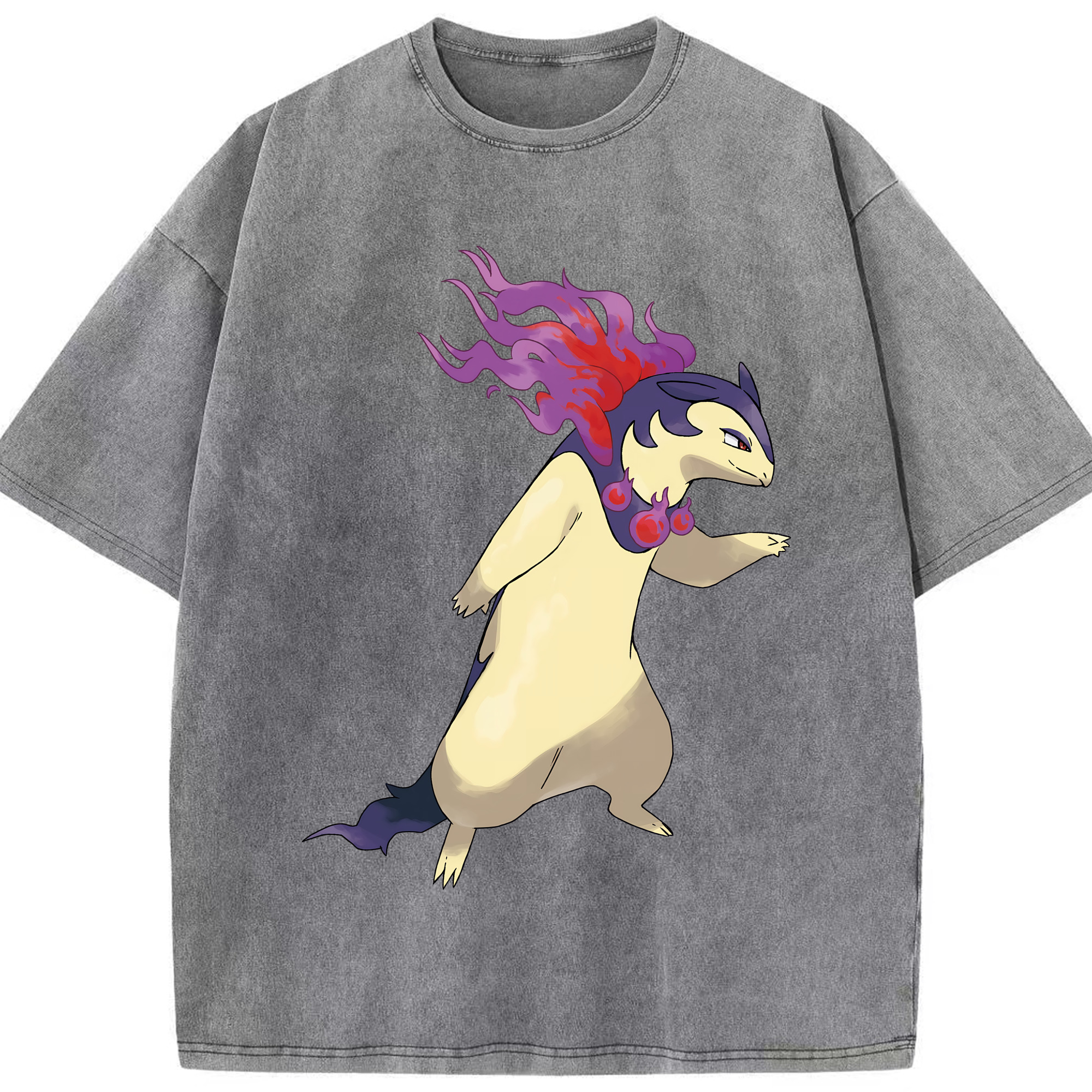 （画像用） ポケットモンスター Pokémon 綿100% ヴィンテージ風 半袖Tシャツ（フロントプリント）