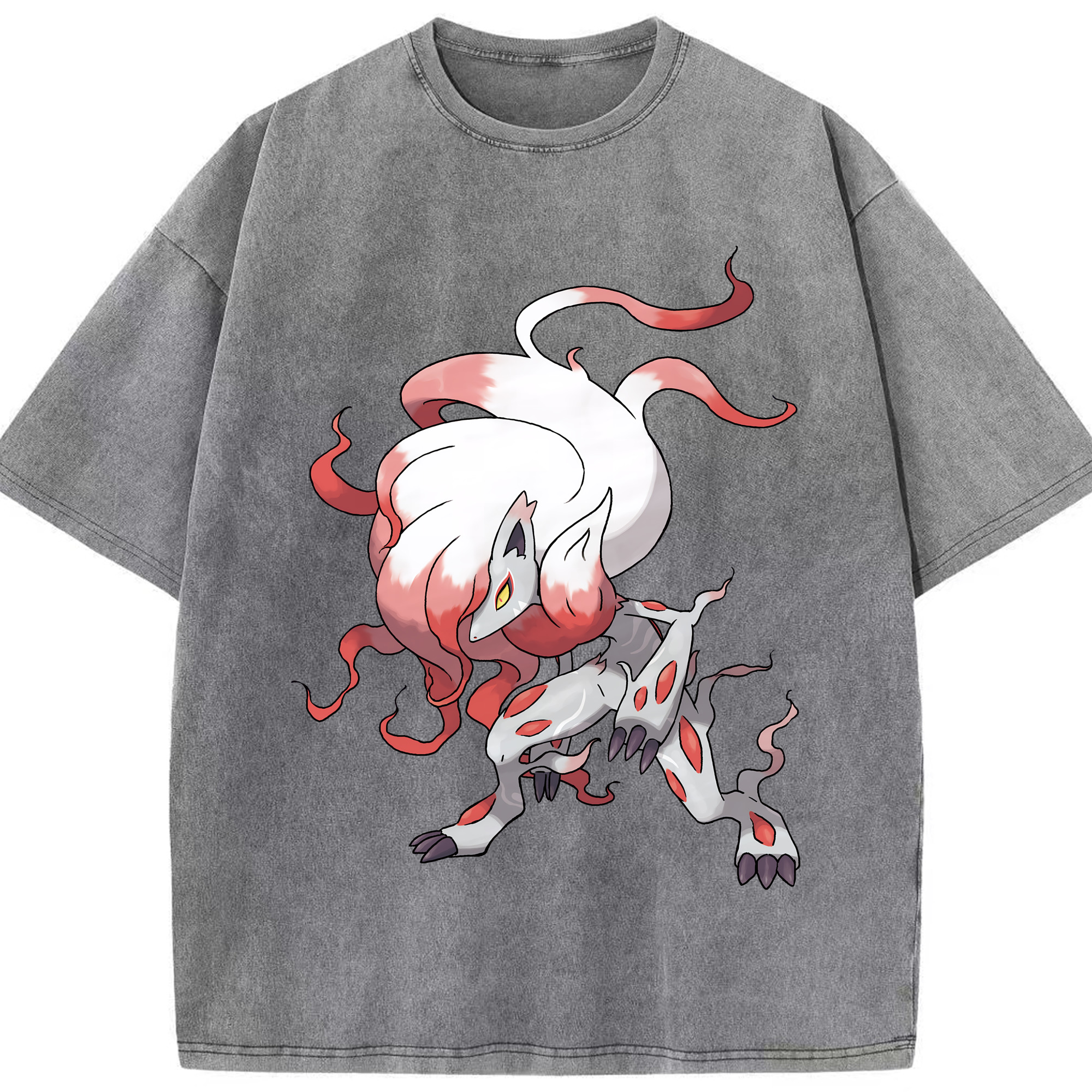 （画像用） ポケットモンスター Pokémon 綿100% ヴィンテージ風 半袖Tシャツ（フロントプリント）