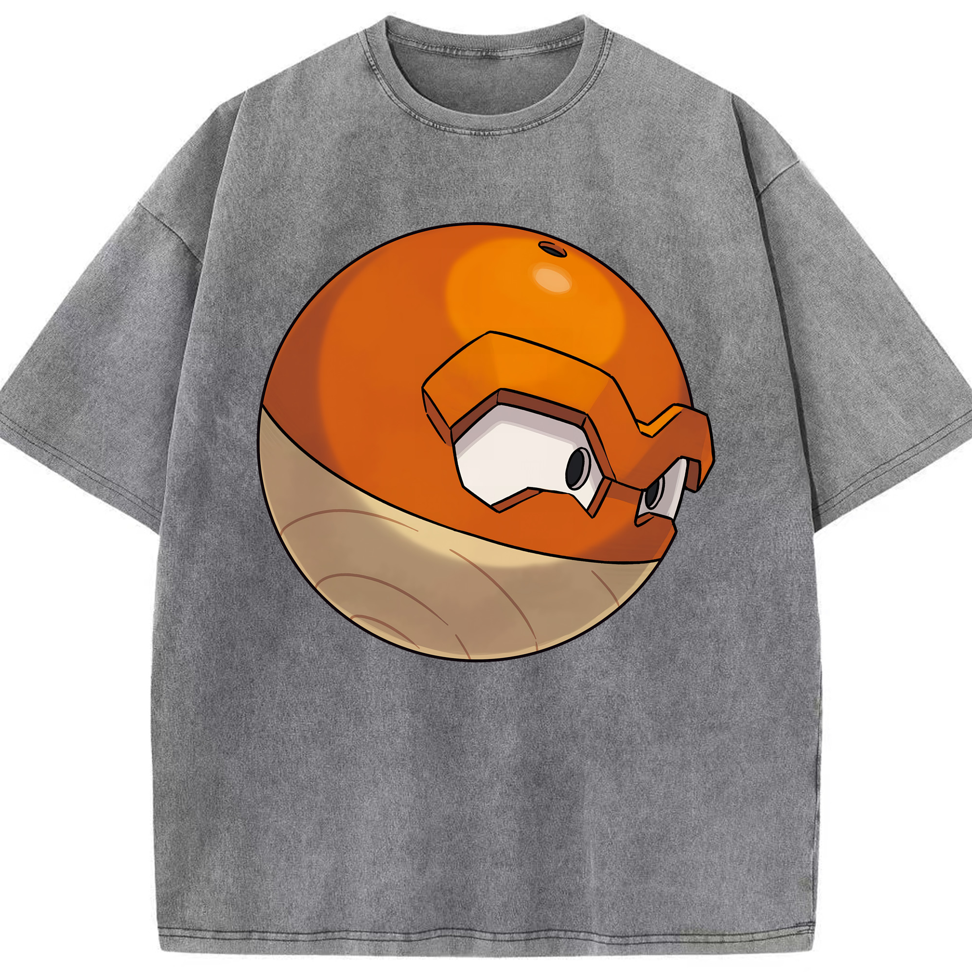 （画像用） ポケットモンスター Pokémon 綿100% ヴィンテージ風 半袖Tシャツ（フロントプリント）