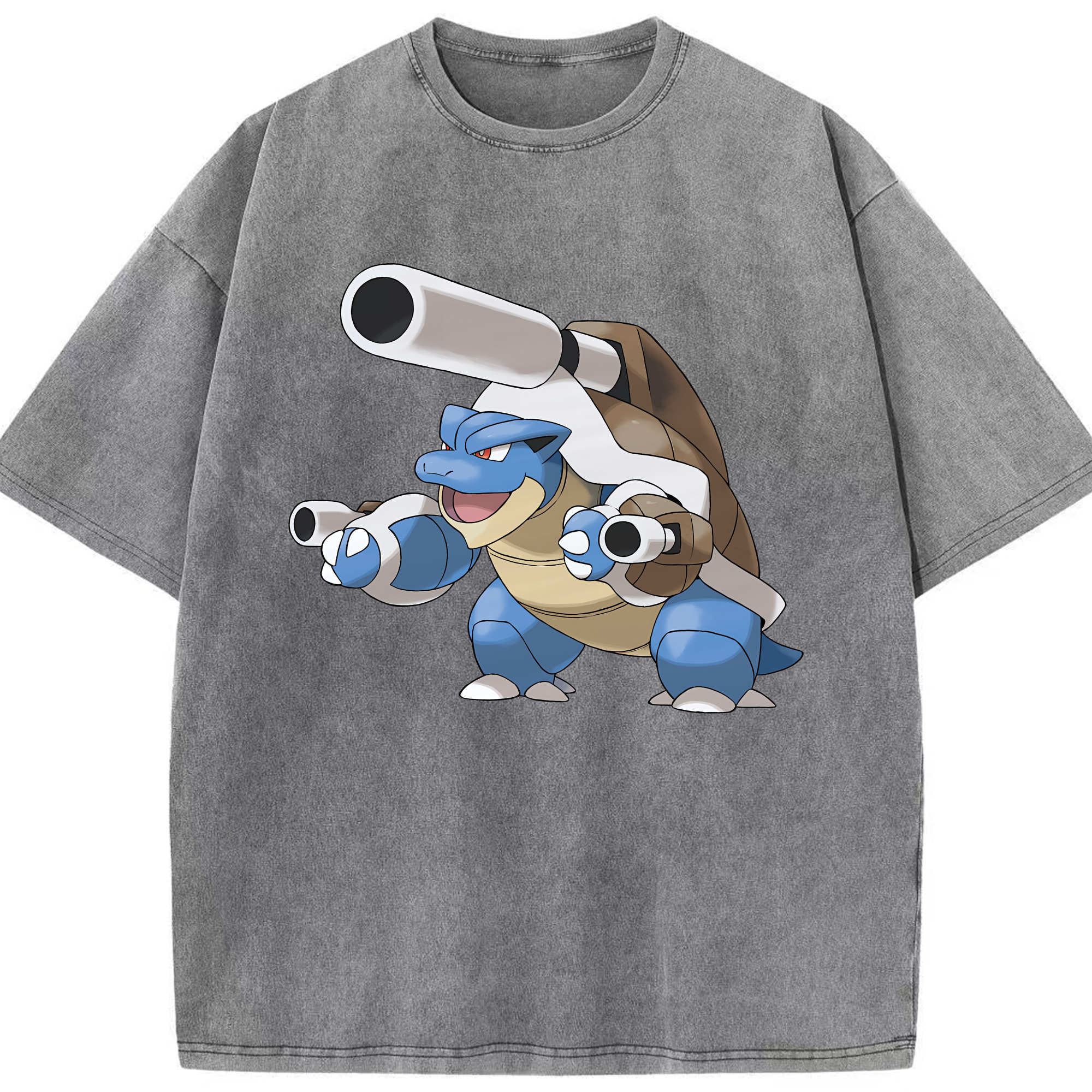 （画像用） ポケットモンスター Pokémon 綿100% ヴィンテージ風 半袖Tシャツ（フロントプリント）