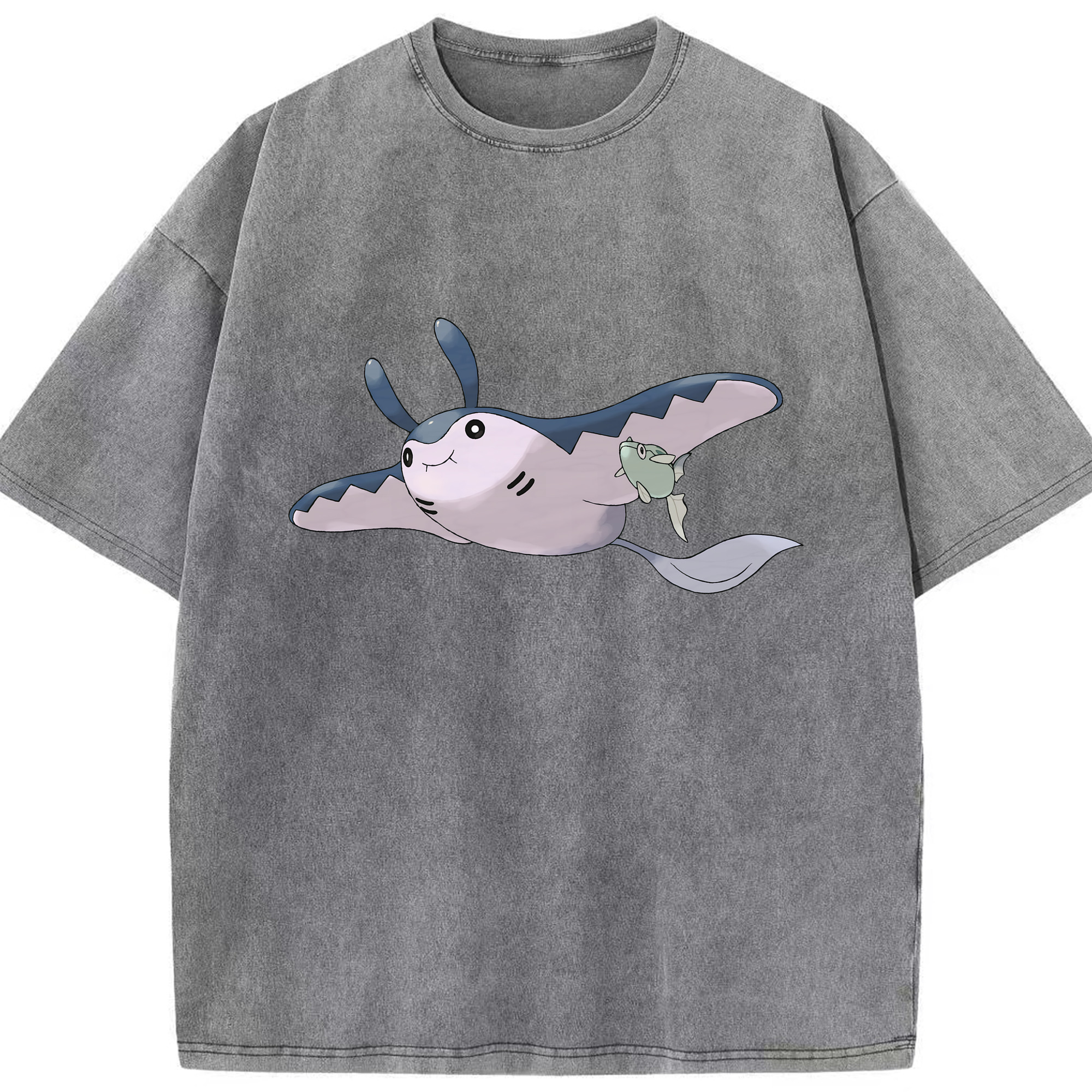 （画像用） ポケットモンスター Pokémon 綿100% ヴィンテージ風 半袖Tシャツ（フロントプリント）