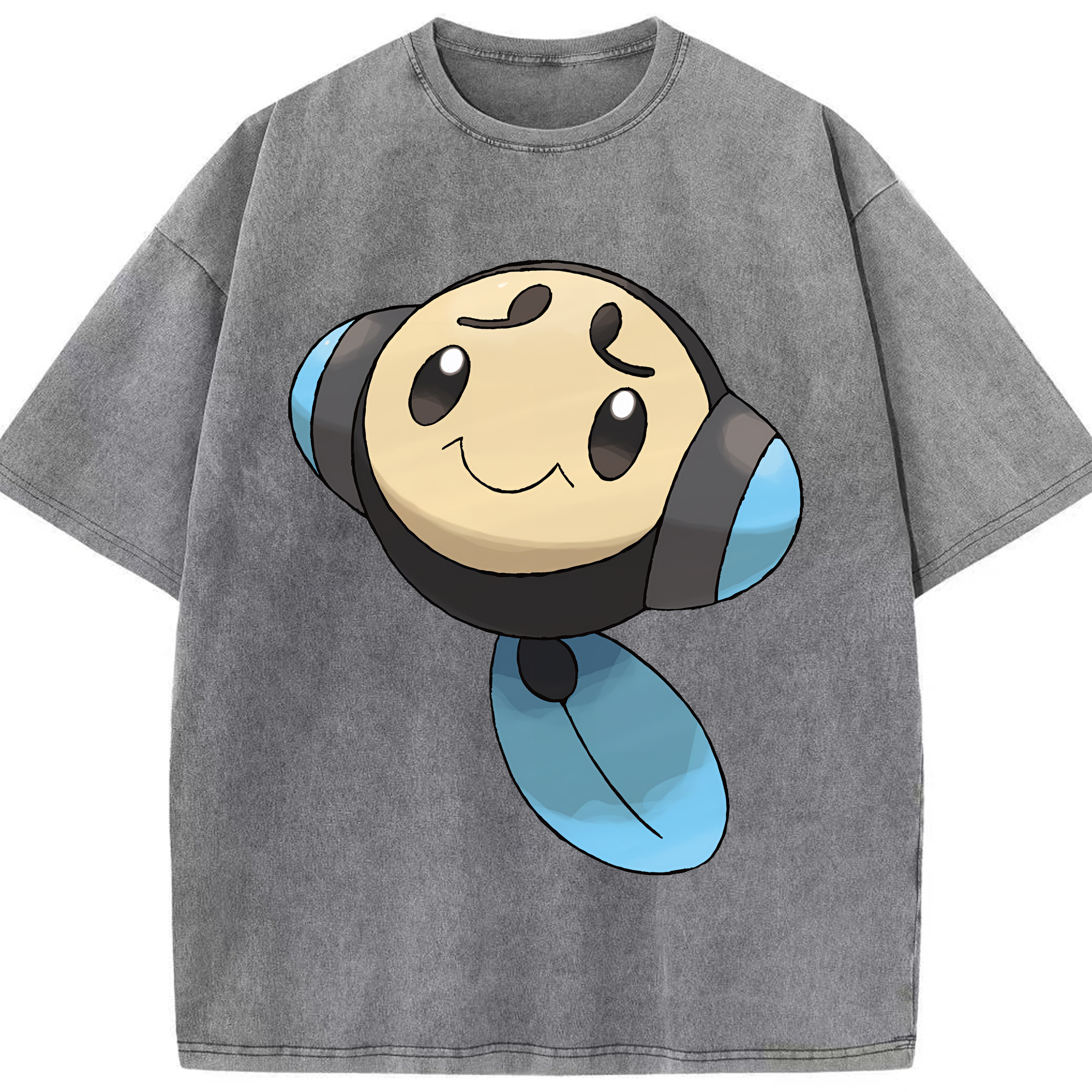 （画像用） ポケットモンスター Pokémon 綿100% ヴィンテージ風 半袖Tシャツ（フロントプリント）