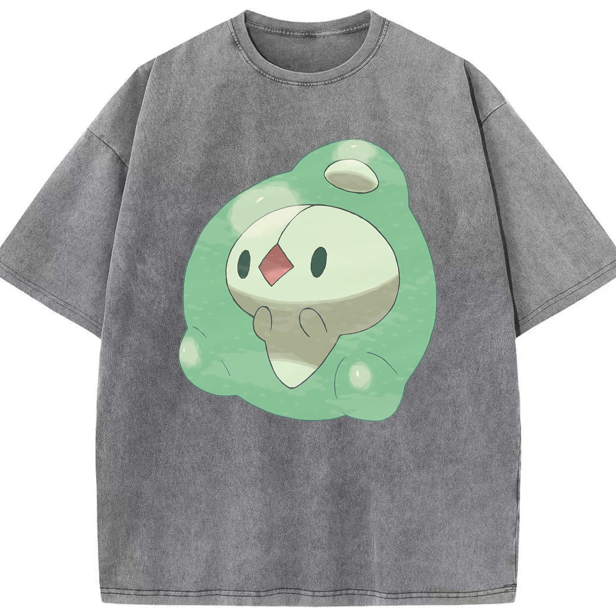 （画像用） ポケットモンスター Pokémon 綿100% ヴィンテージ風 半袖Tシャツ（フロントプリント）