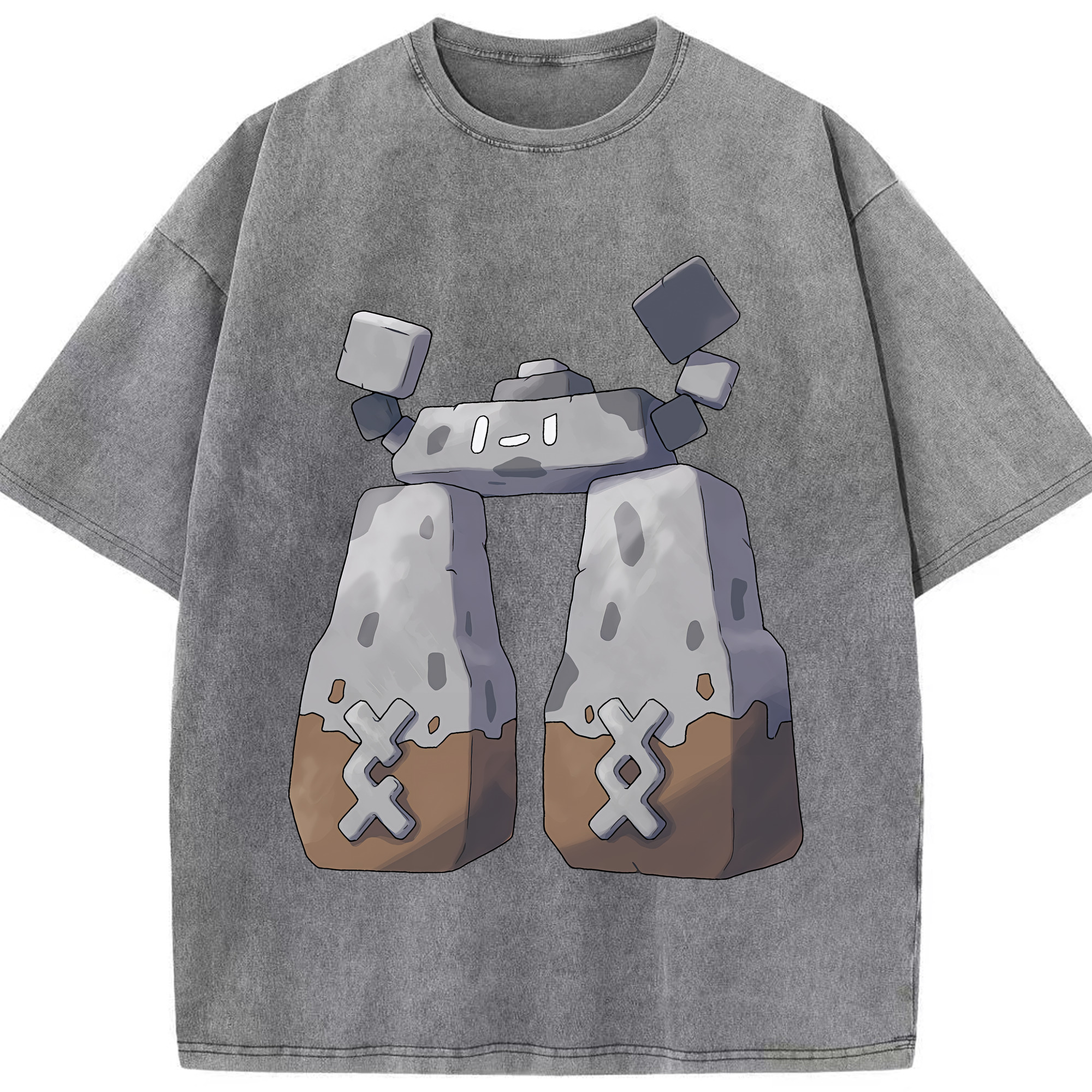 （画像用） ポケットモンスター Pokémon 綿100% ヴィンテージ風 半袖Tシャツ（フロントプリント）