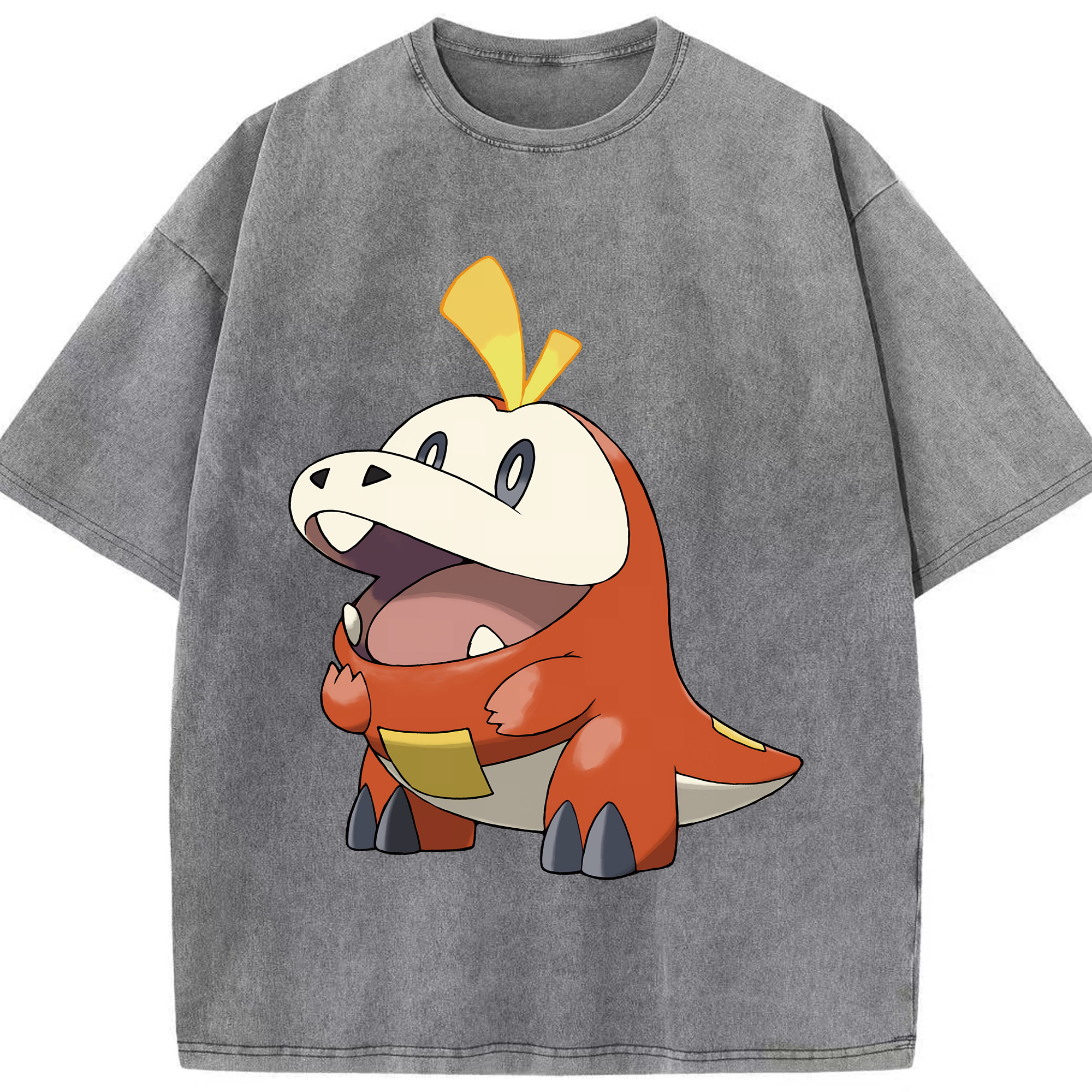 （画像用） ポケットモンスター Pokémon 綿100% ヴィンテージ風 半袖Tシャツ（フロントプリント）