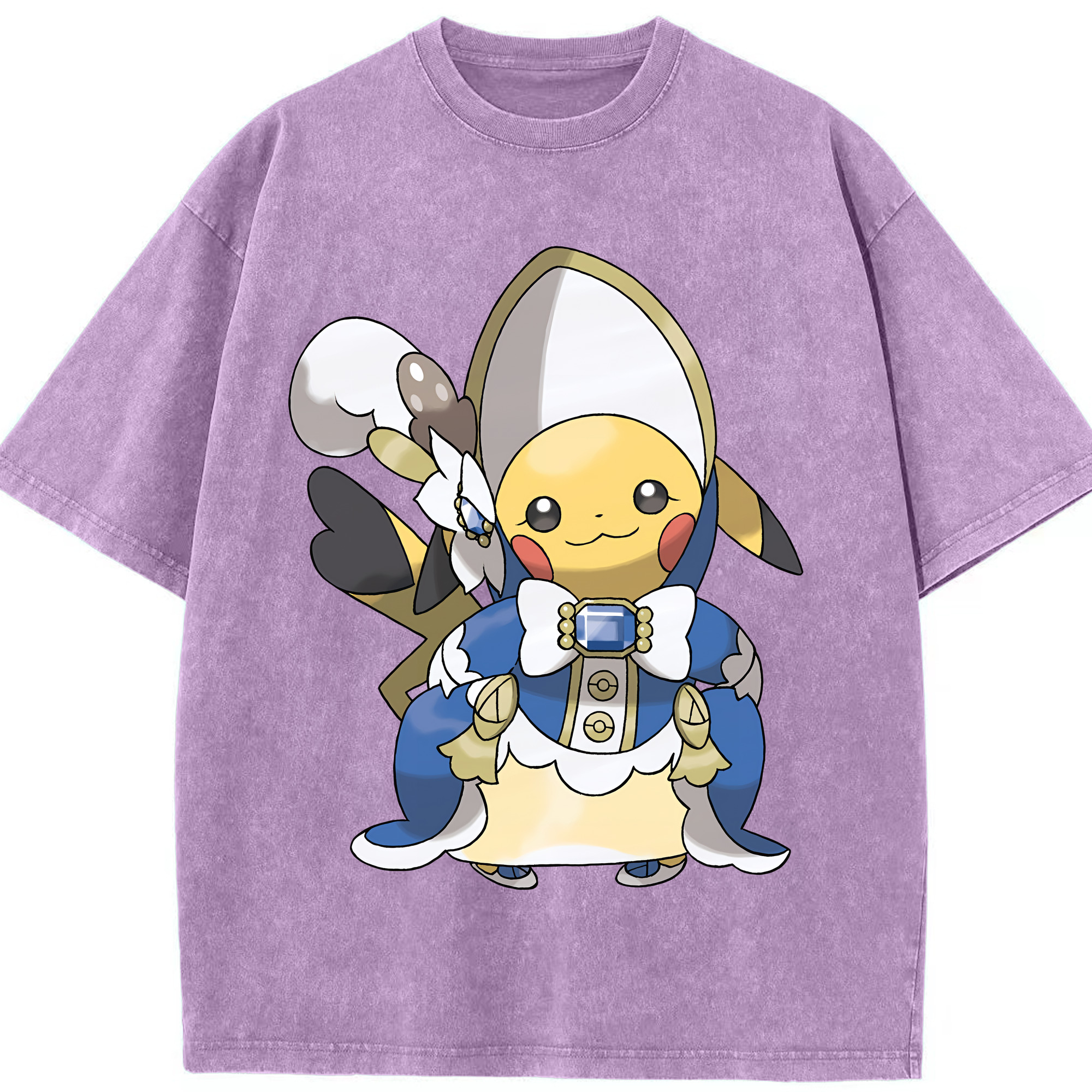 （画像用） ポケットモンスター Pokémon 綿100% ヴィンテージ風 半袖Tシャツ（フロントプリント）
