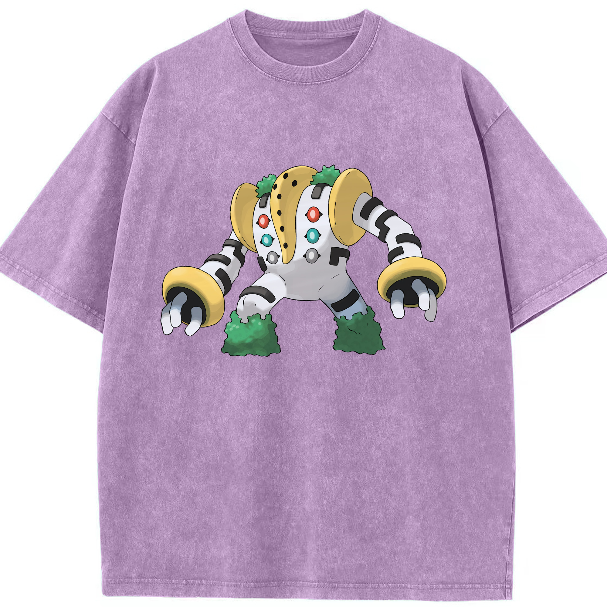 （画像用） ポケットモンスター Pokémon 綿100% ヴィンテージ風 半袖Tシャツ（フロントプリント）