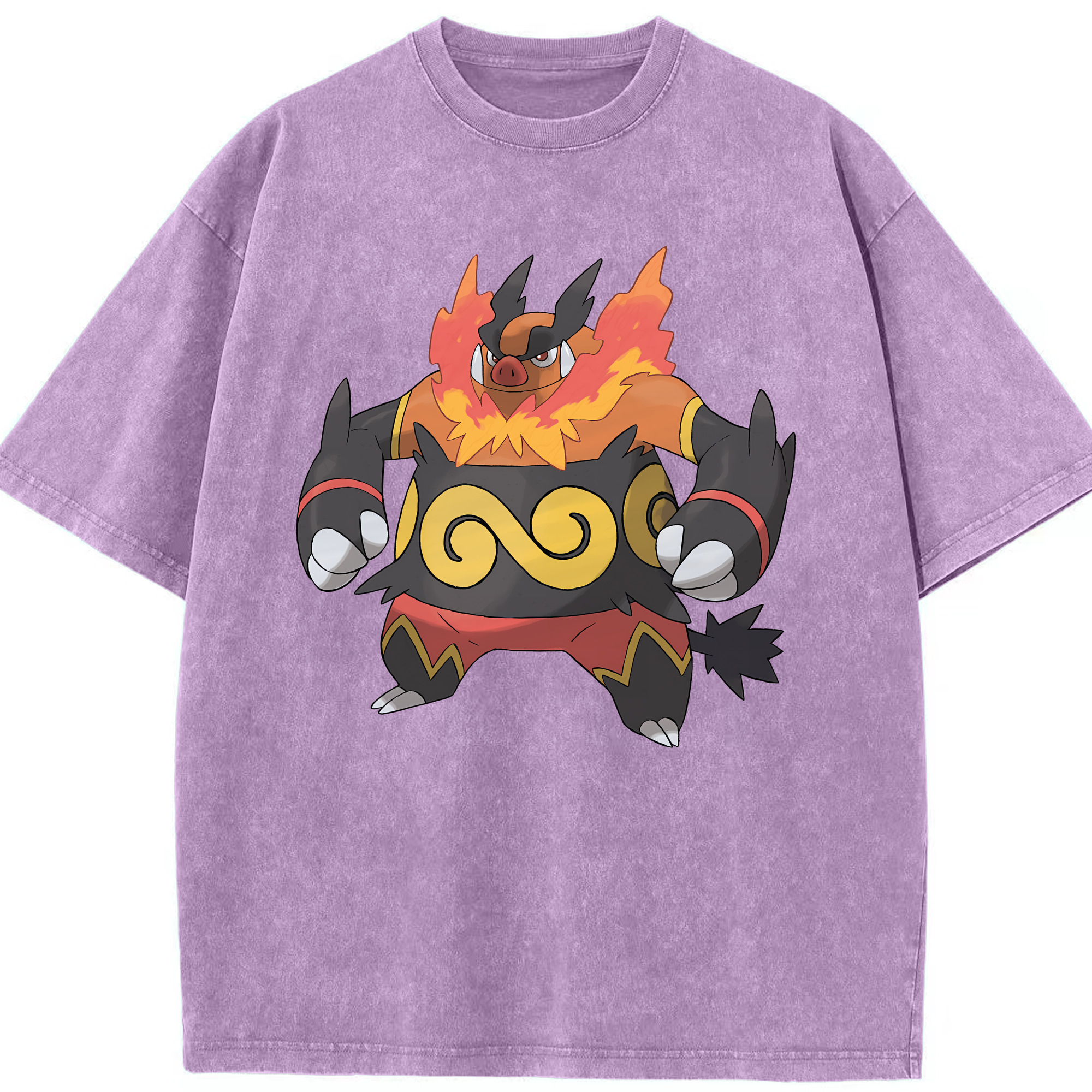 （画像用） ポケットモンスター Pokémon 綿100% ヴィンテージ風 半袖Tシャツ（フロントプリント）