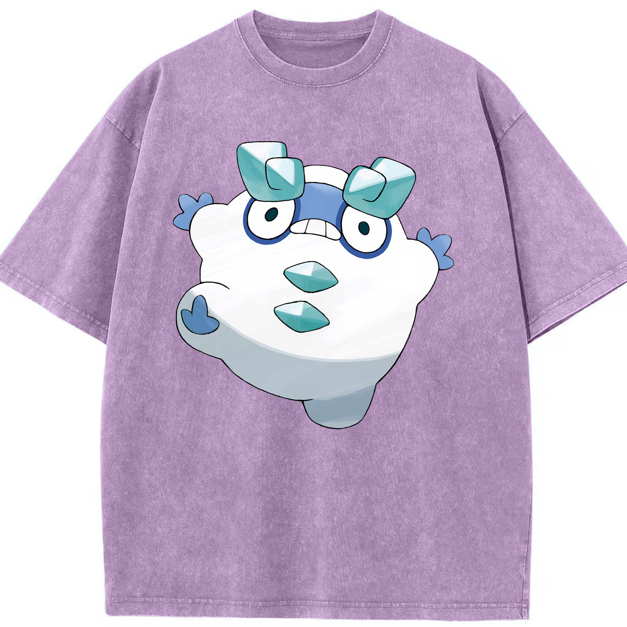 （画像用） ポケットモンスター Pokémon 綿100% ヴィンテージ風 半袖Tシャツ（フロントプリント）
