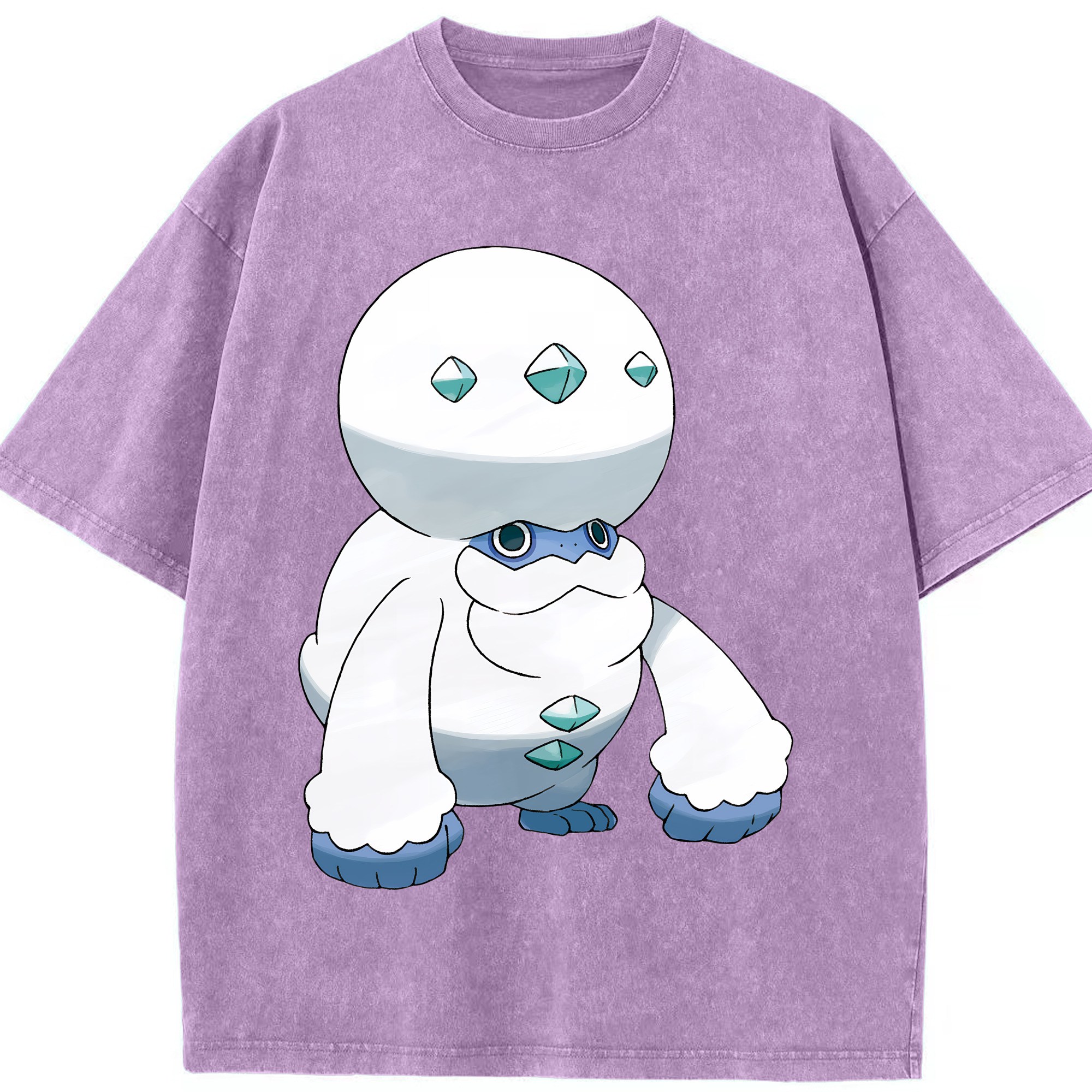 （画像用） ポケットモンスター Pokémon 綿100% ヴィンテージ風 半袖Tシャツ（フロントプリント）