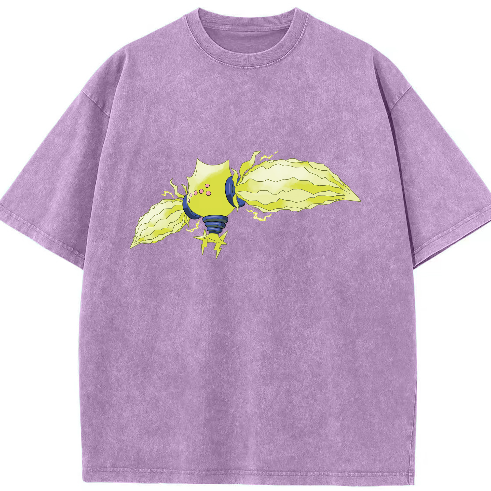 （画像用） ポケットモンスター Pokémon 綿100% ヴィンテージ風 半袖Tシャツ（フロントプリント）