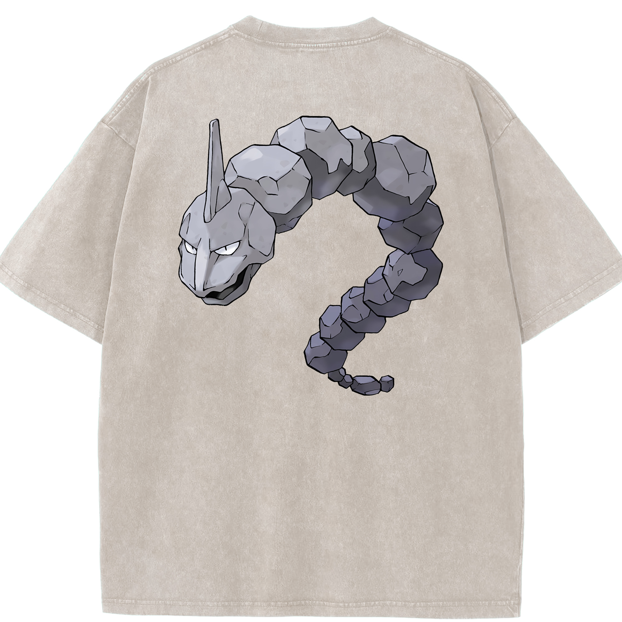 （画像用） ポケットモンスター Pokémon 綿100% ヴィンテージ風 半袖Tシャツ（背面プリント）
