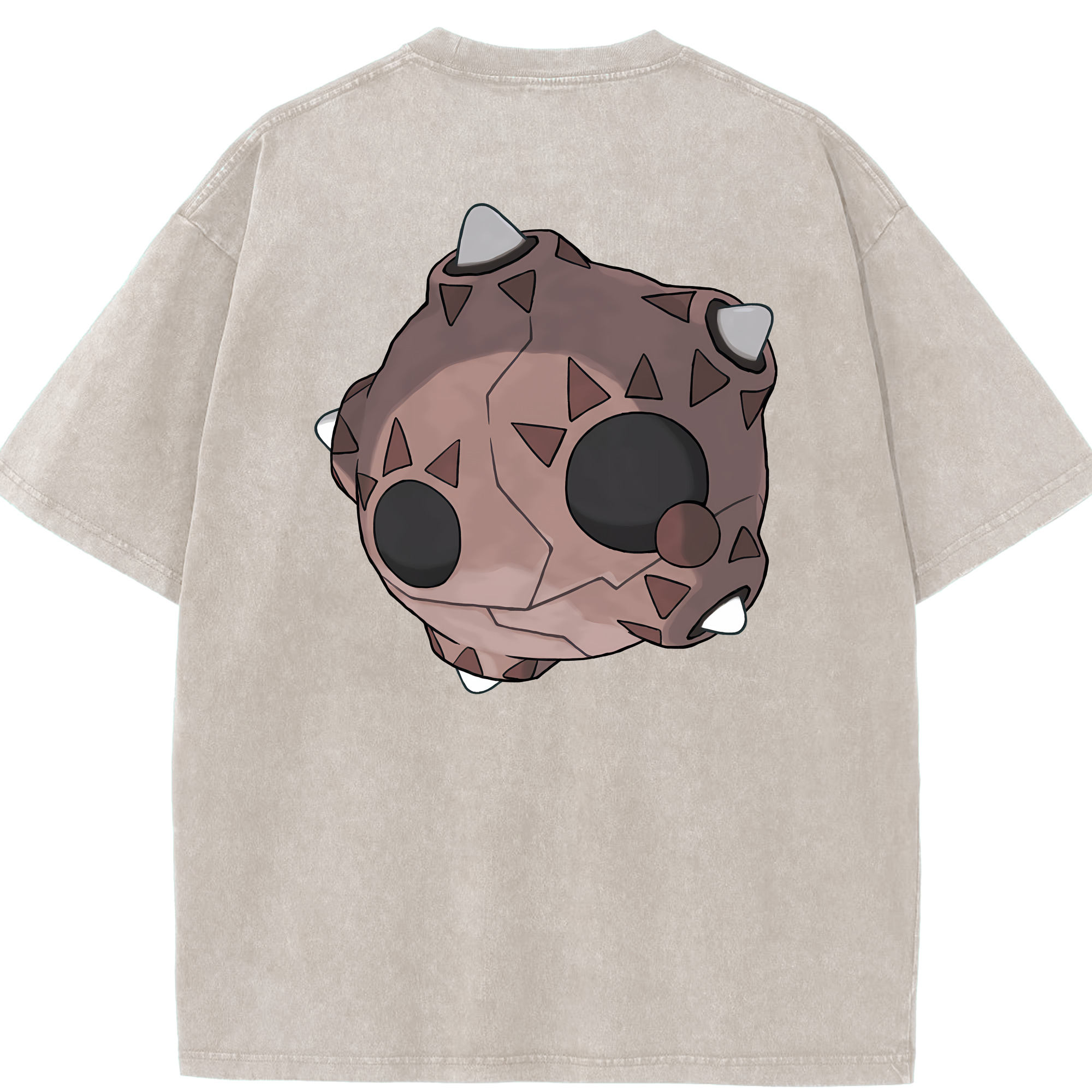 （画像用） ポケットモンスター Pokémon 綿100% ヴィンテージ風 半袖Tシャツ（背面プリント）