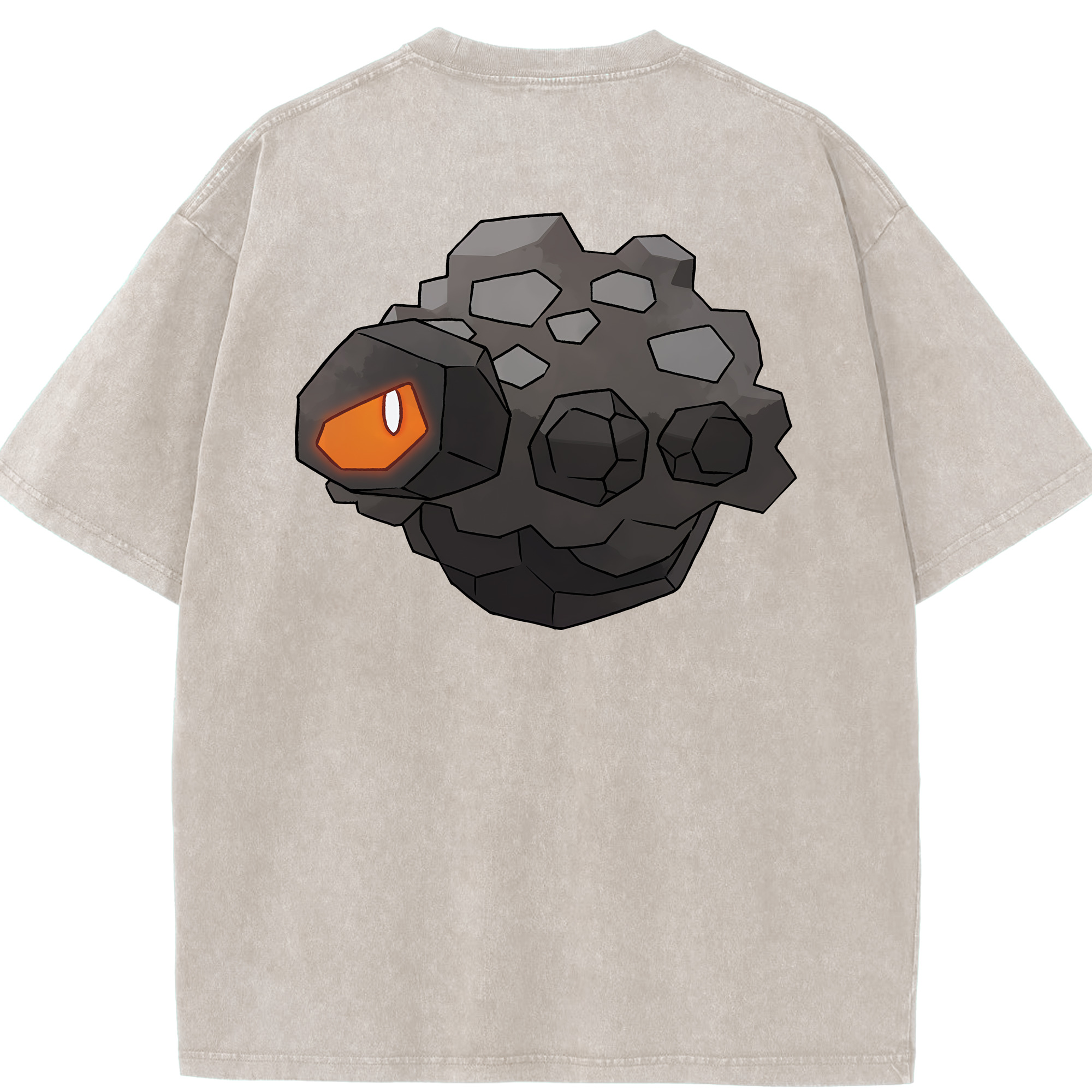 （画像用） ポケットモンスター Pokémon 綿100% ヴィンテージ風 半袖Tシャツ（背面プリント）