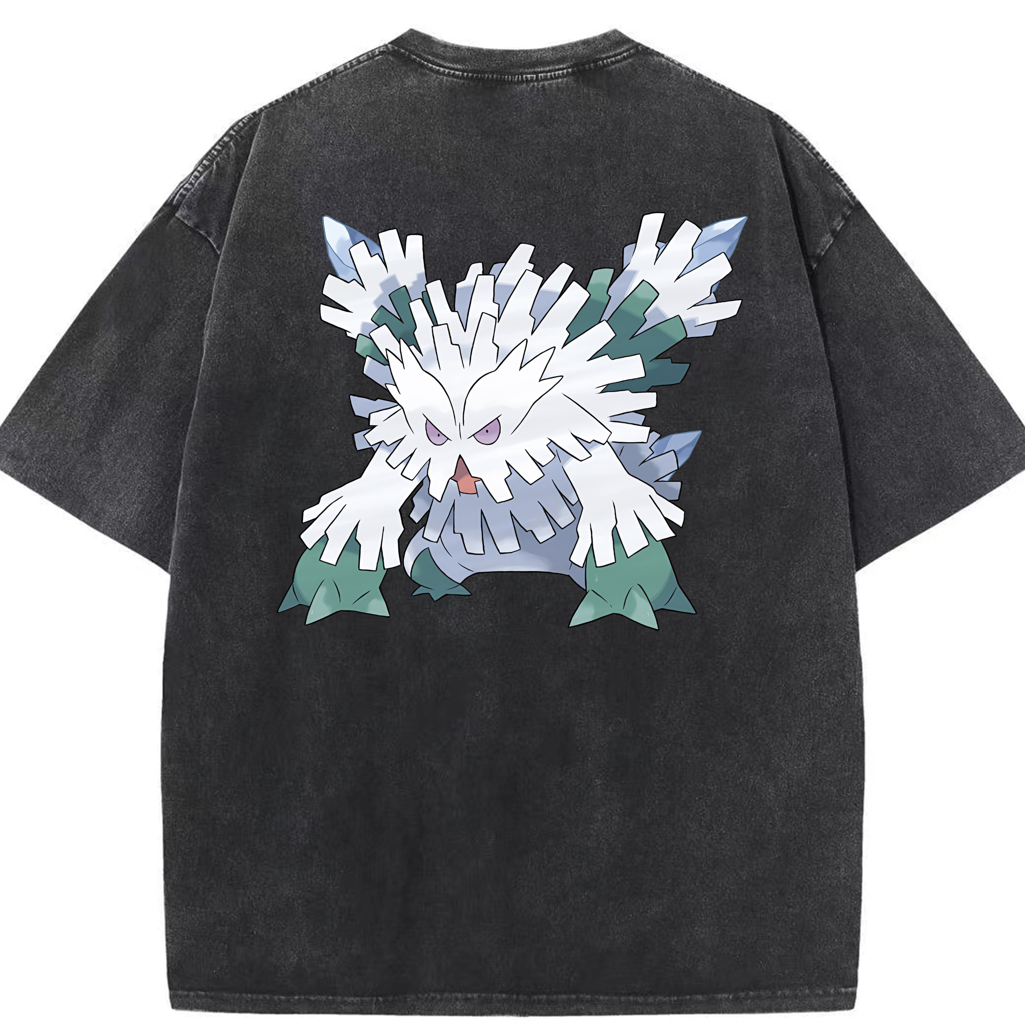 （画像用） ポケットモンスター Pokémon 綿100% ヴィンテージ風 半袖Tシャツ（背面プリント）