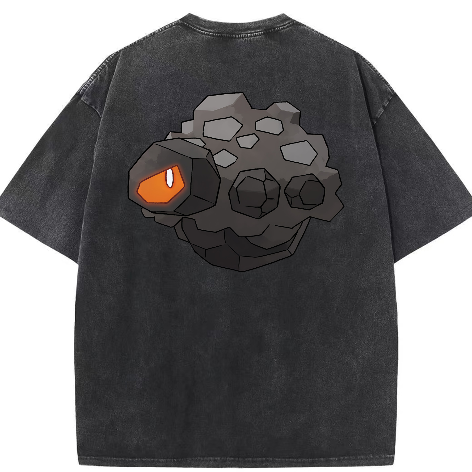 （画像用） ポケットモンスター Pokémon 綿100% ヴィンテージ風 半袖Tシャツ（背面プリント）