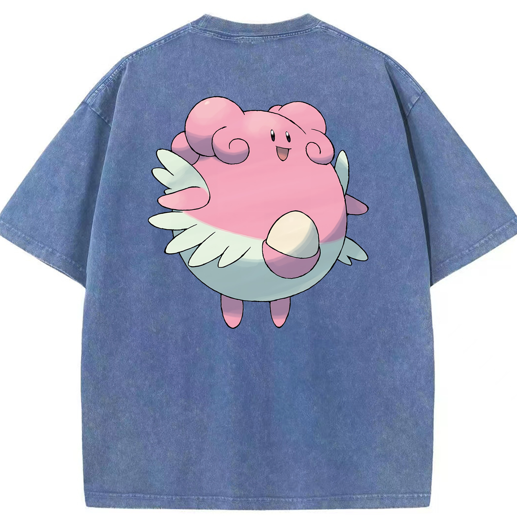 （画像用） ポケットモンスター Pokémon 綿100% ヴィンテージ風 半袖Tシャツ（背面プリント）