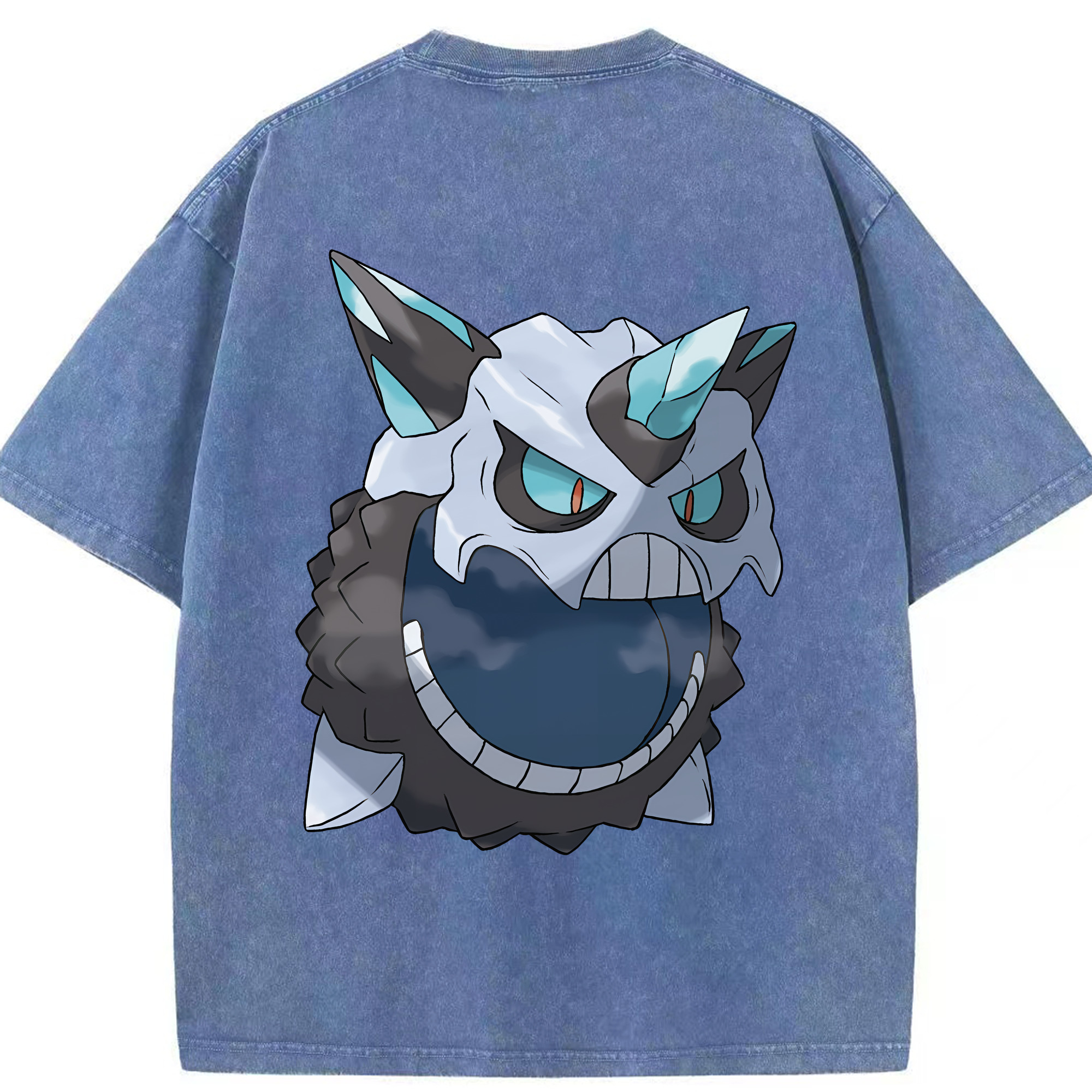 （画像用） ポケットモンスター Pokémon 綿100% ヴィンテージ風 半袖Tシャツ（背面プリント）