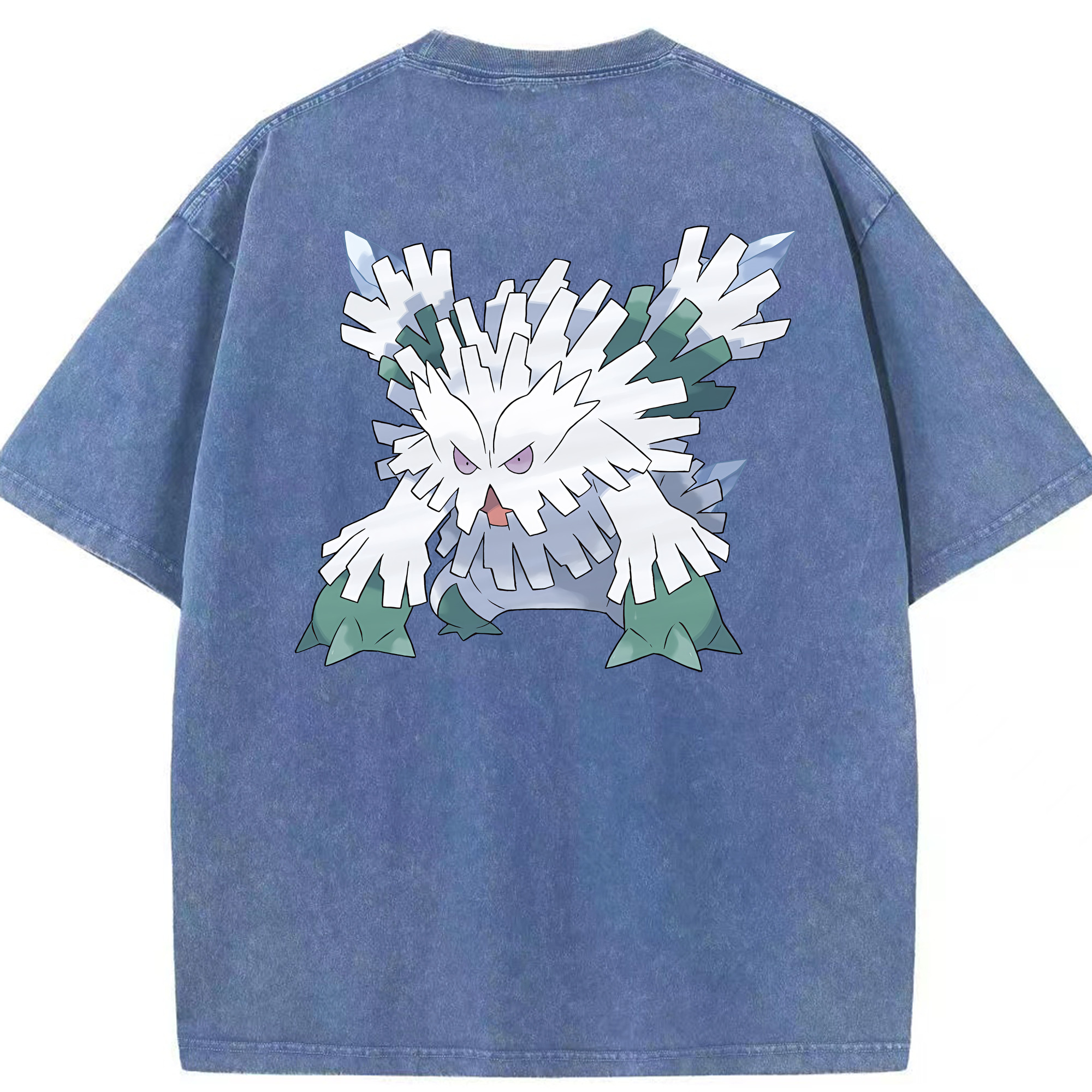 （画像用） ポケットモンスター Pokémon 綿100% ヴィンテージ風 半袖Tシャツ（背面プリント）