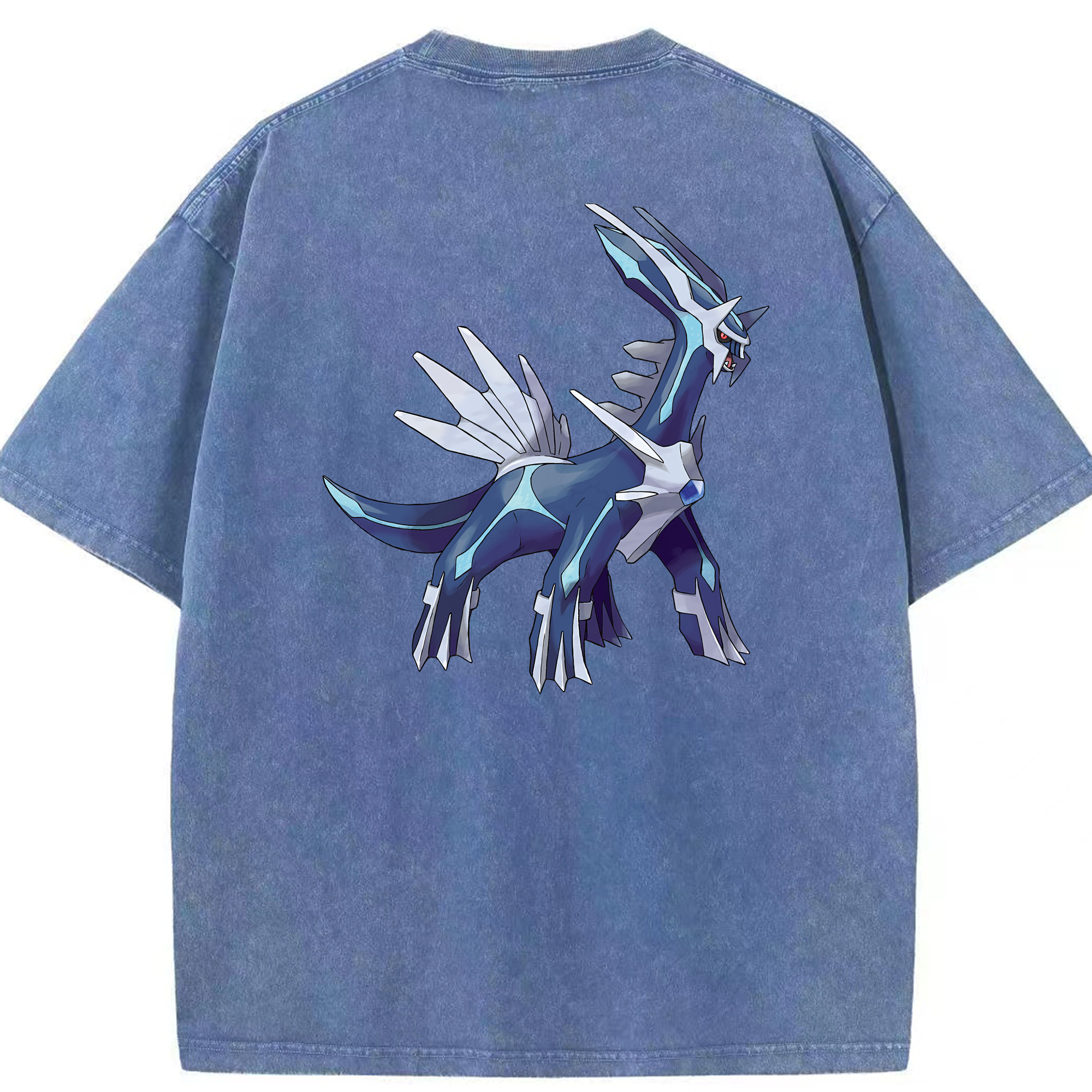 （画像用） ポケットモンスター Pokémon 綿100% ヴィンテージ風 半袖Tシャツ（背面プリント）