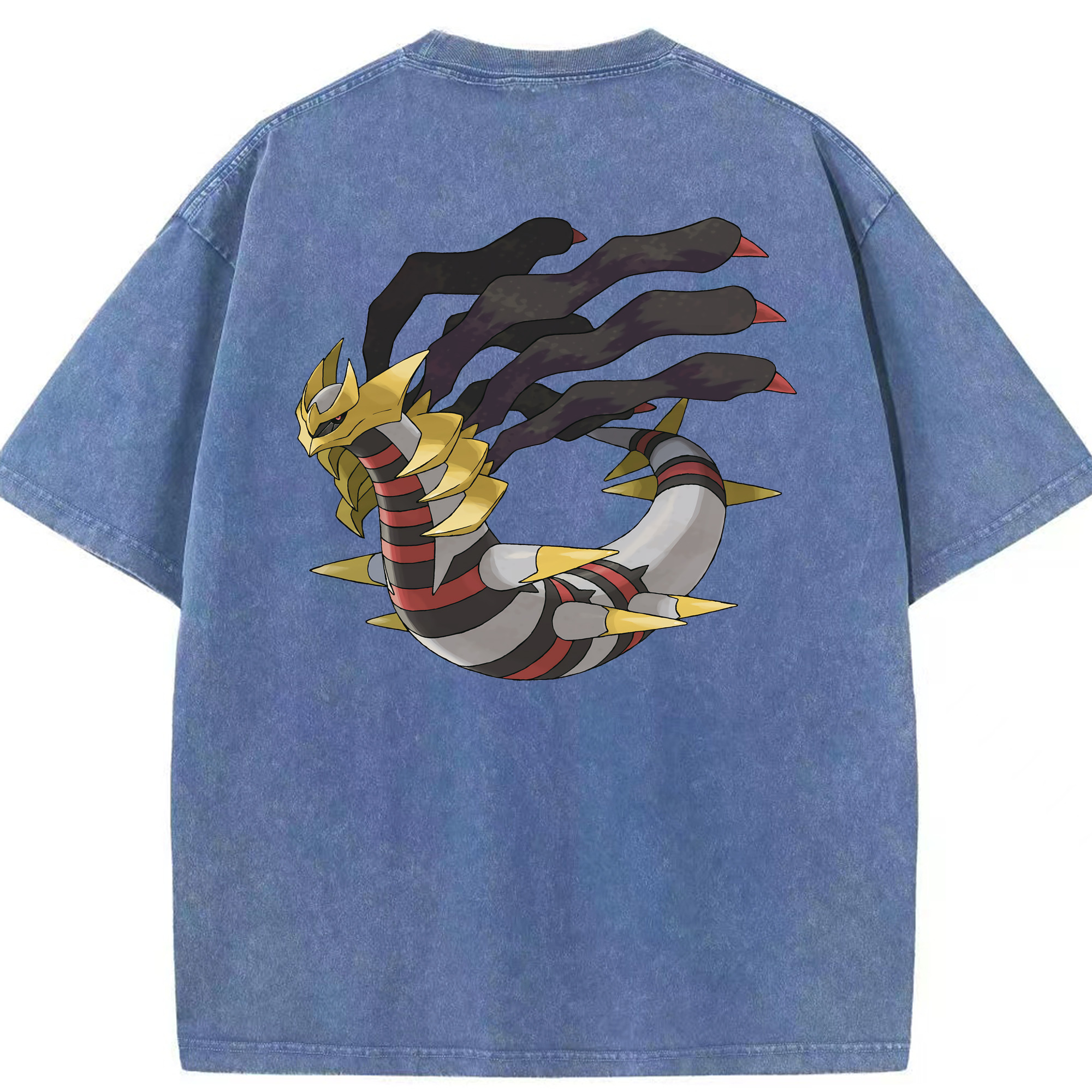 （画像用） ポケットモンスター Pokémon 綿100% ヴィンテージ風 半袖Tシャツ（背面プリント）