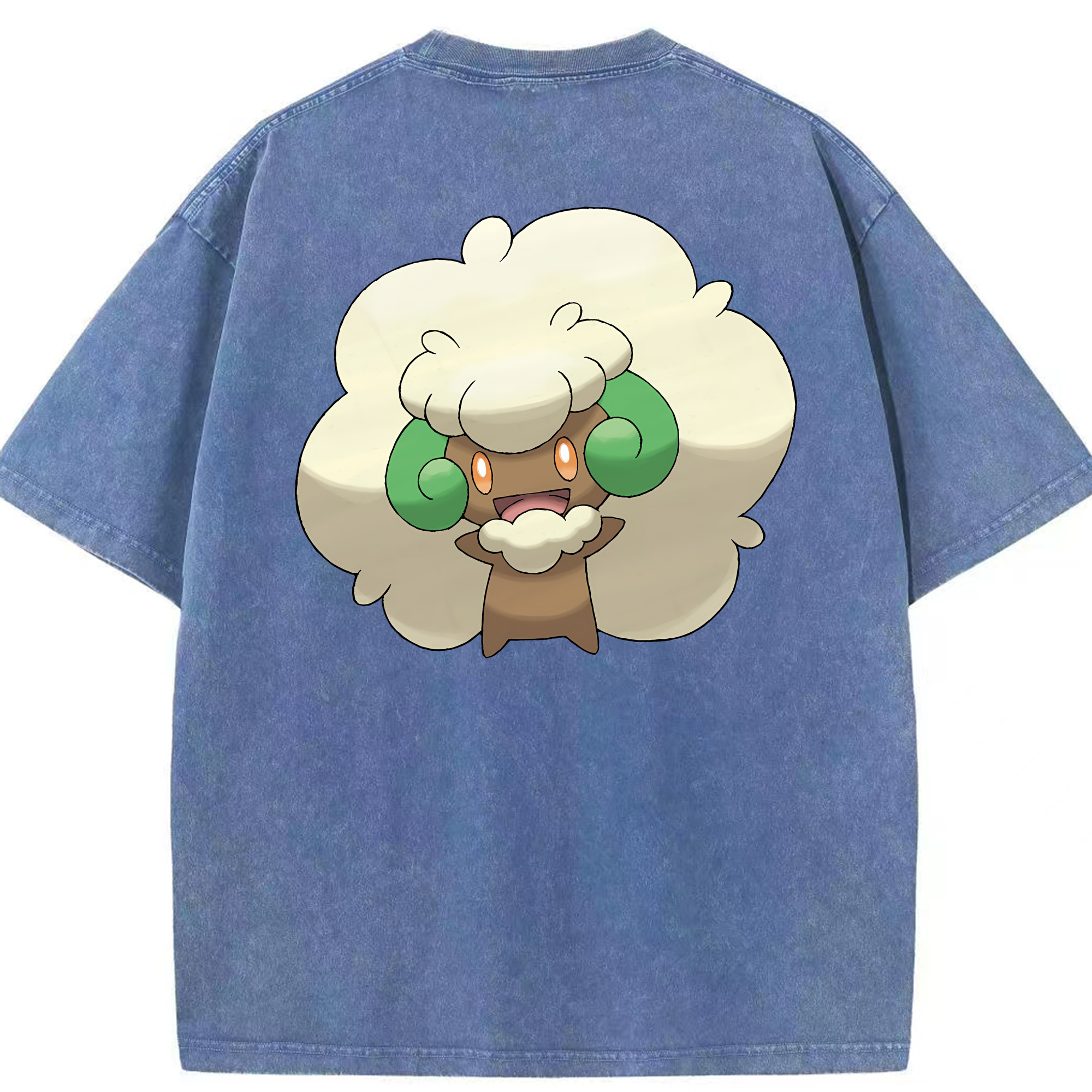 （画像用） ポケットモンスター Pokémon 綿100% ヴィンテージ風 半袖Tシャツ（背面プリント）