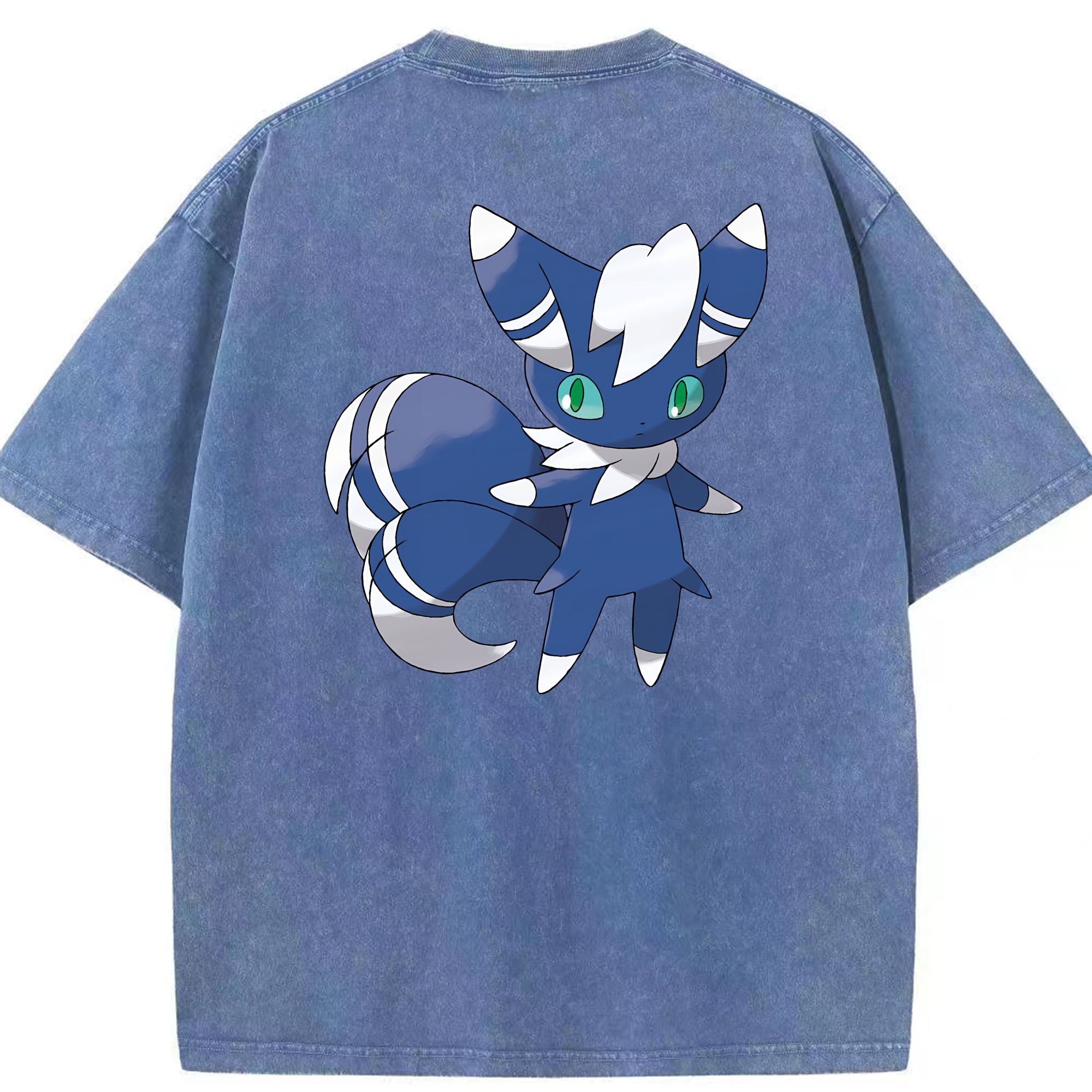 （画像用） ポケットモンスター Pokémon 綿100% ヴィンテージ風 半袖Tシャツ（背面プリント）
