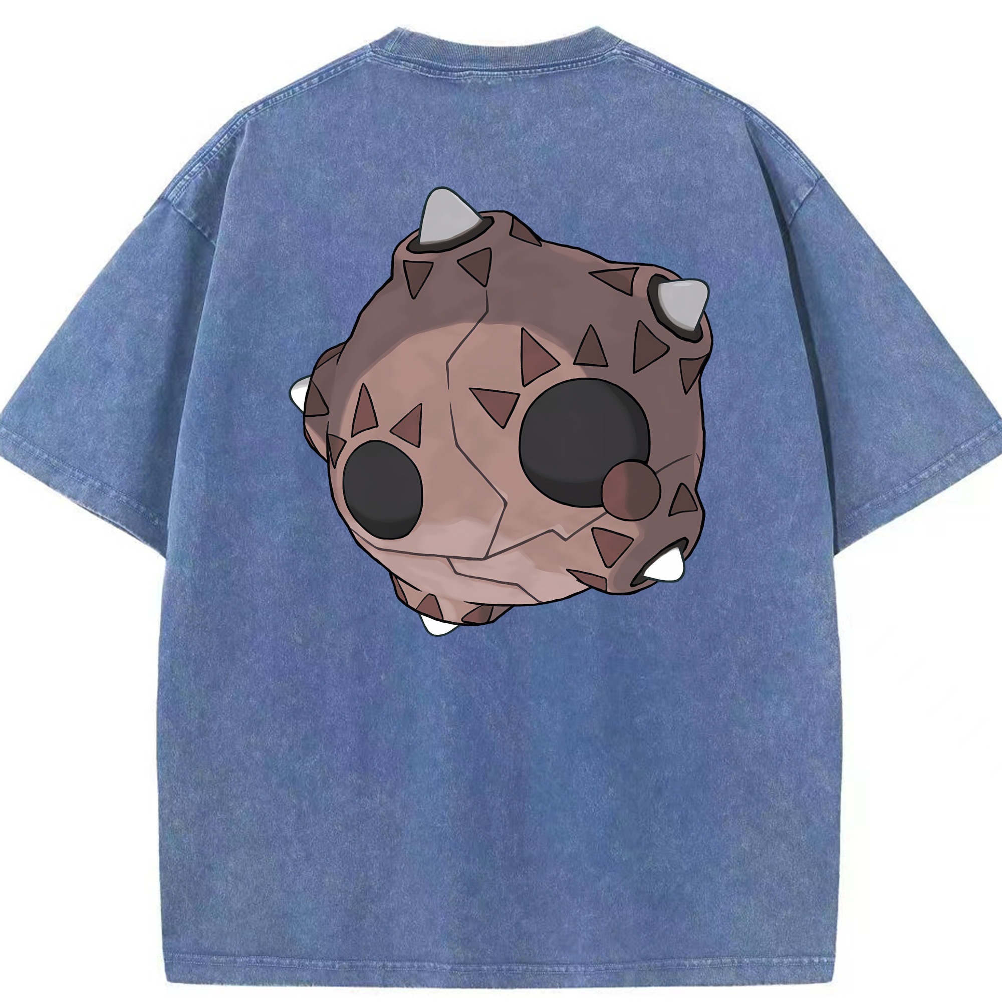 （画像用） ポケットモンスター Pokémon 綿100% ヴィンテージ風 半袖Tシャツ（背面プリント）