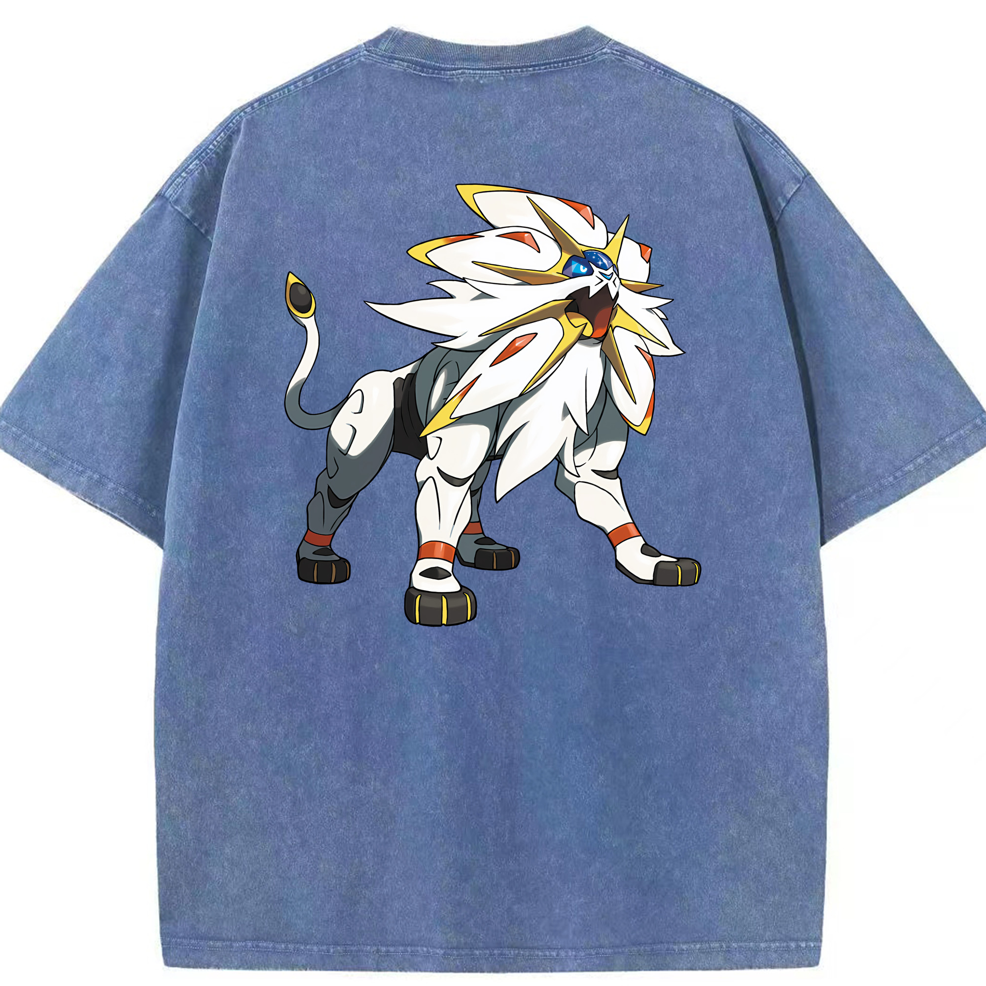 （画像用） ポケットモンスター Pokémon 綿100% ヴィンテージ風 半袖Tシャツ（背面プリント）
