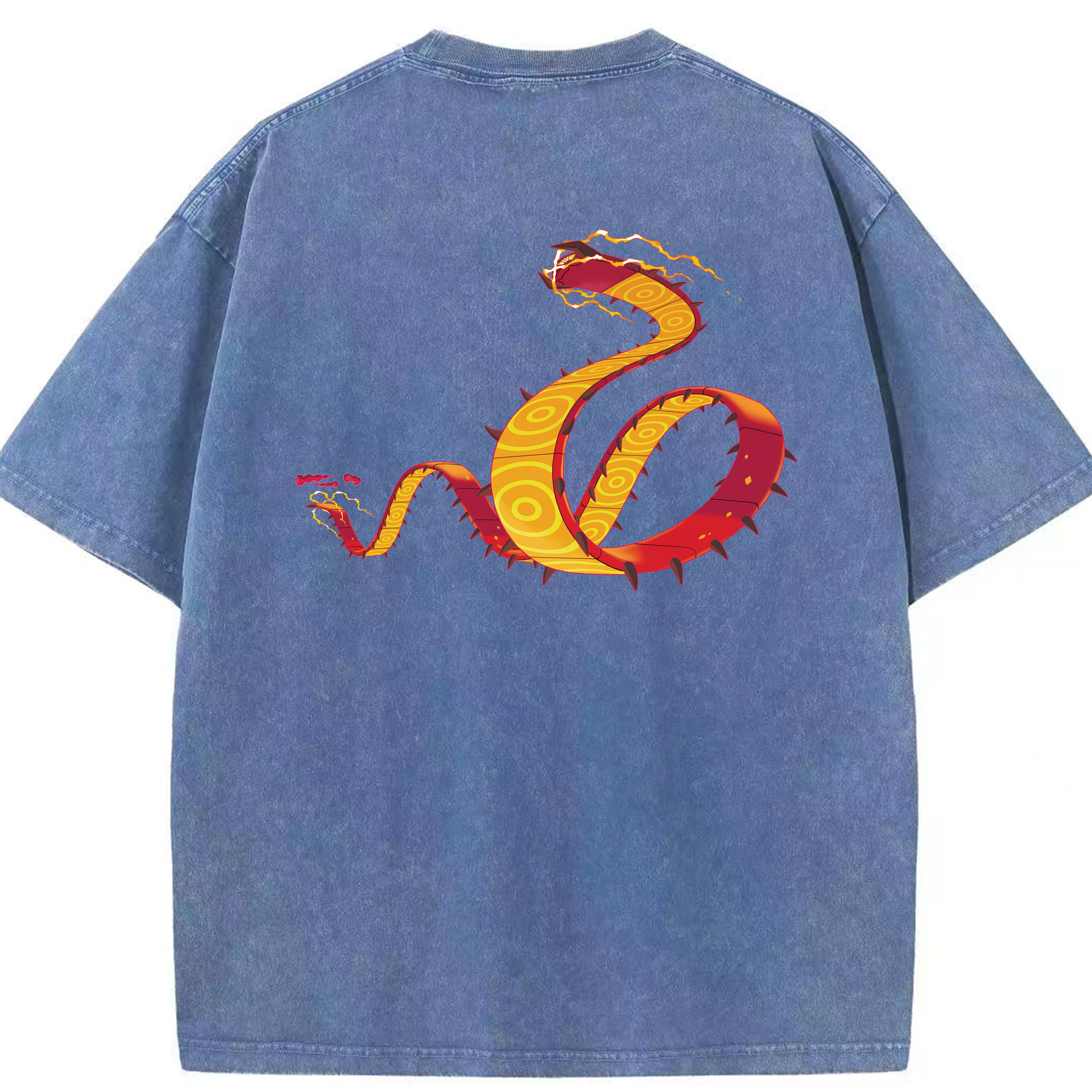 （画像用） ポケットモンスター Pokémon 綿100% ヴィンテージ風 半袖Tシャツ（背面プリント）