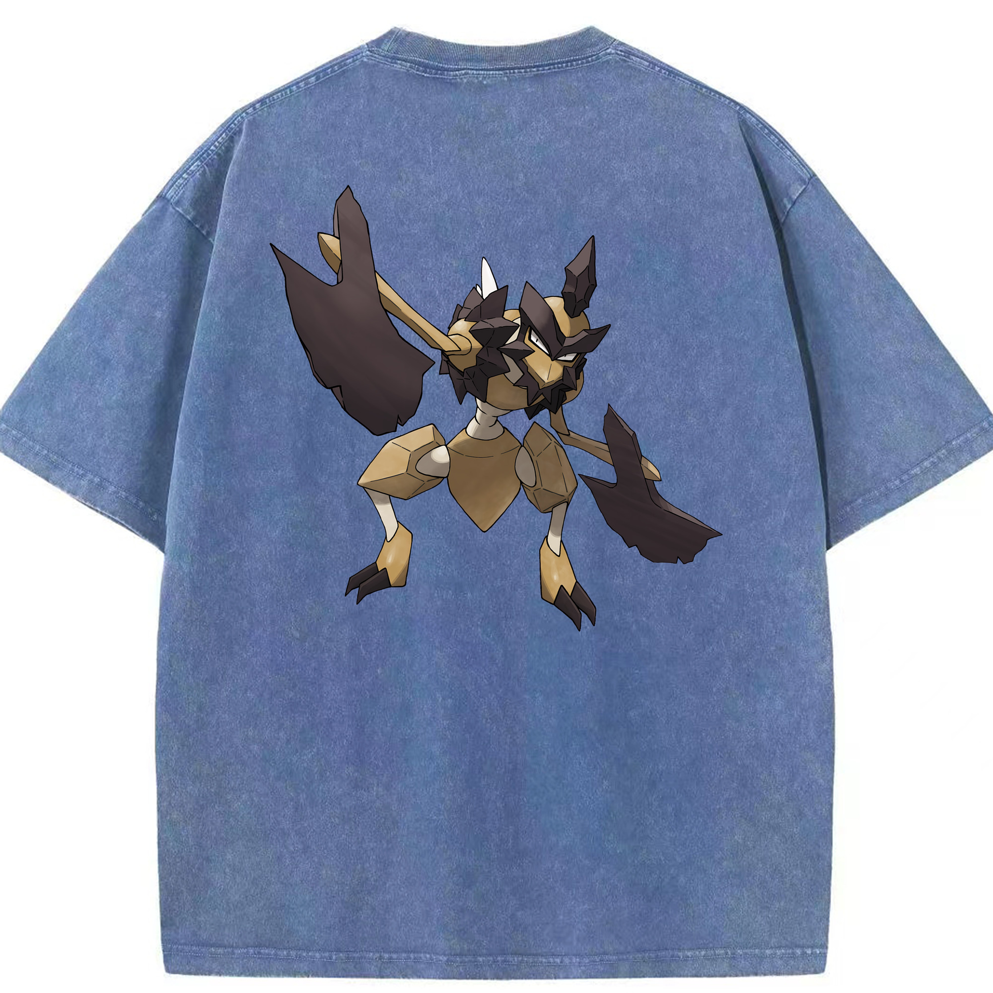 （画像用） ポケットモンスター Pokémon 綿100% ヴィンテージ風 半袖Tシャツ（背面プリント）