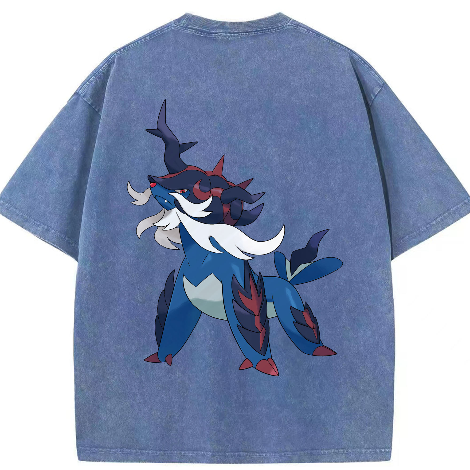 （画像用） ポケットモンスター Pokémon 綿100% ヴィンテージ風 半袖Tシャツ（背面プリント）