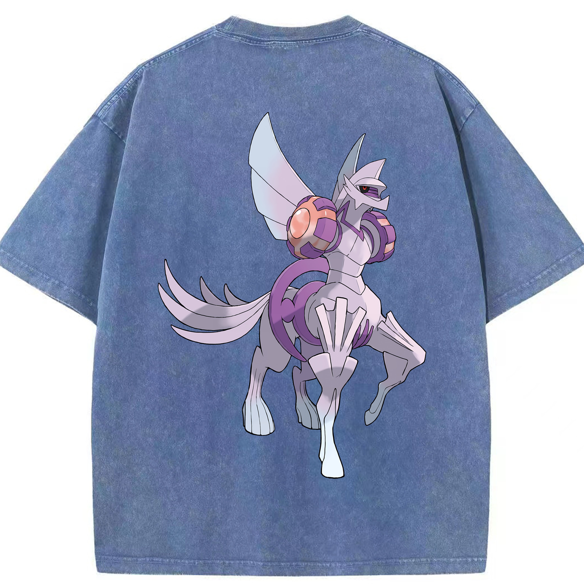 （画像用） ポケットモンスター Pokémon 綿100% ヴィンテージ風 半袖Tシャツ（背面プリント）