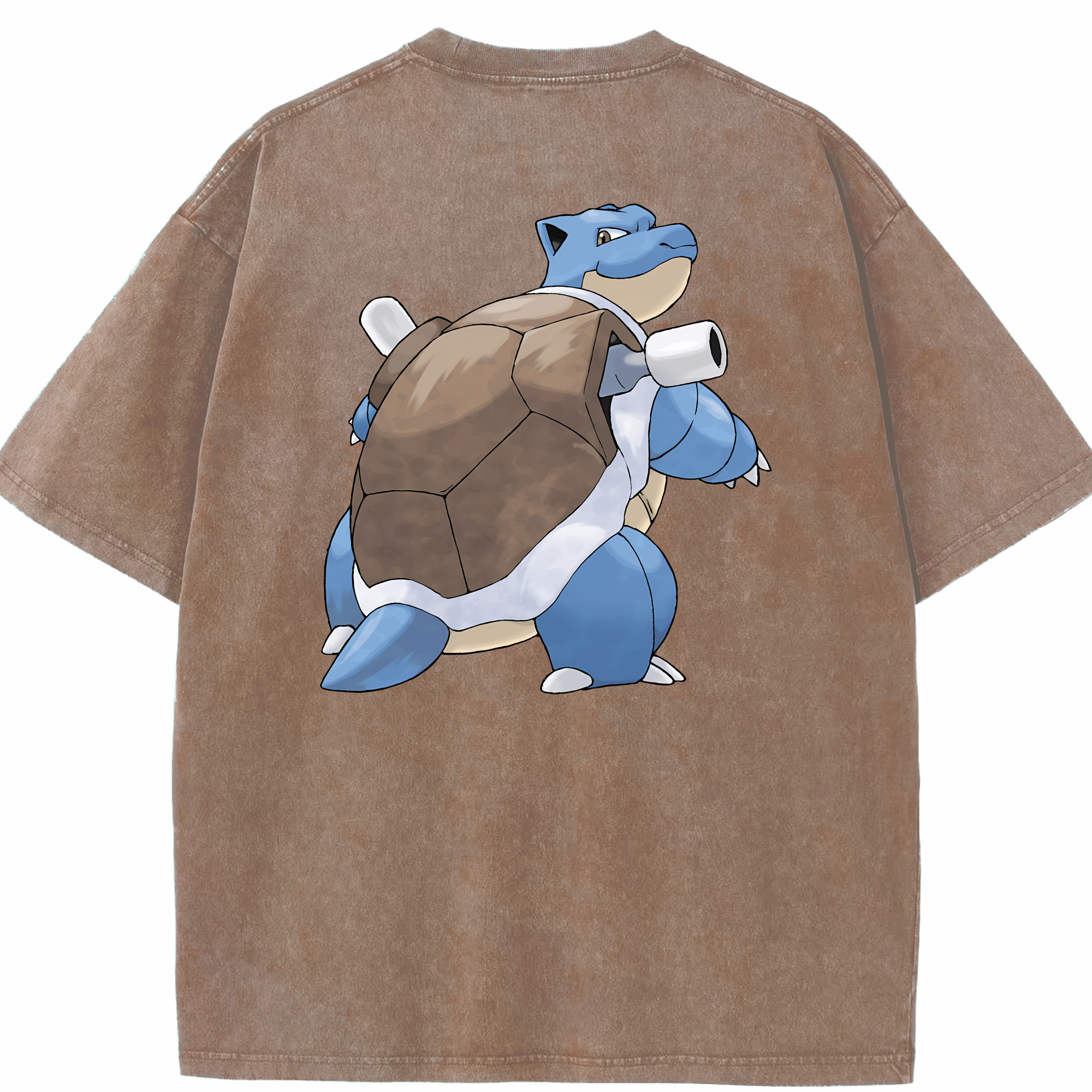 （画像用） ポケットモンスター Pokémon 綿100% ヴィンテージ風 半袖Tシャツ（背面プリント）