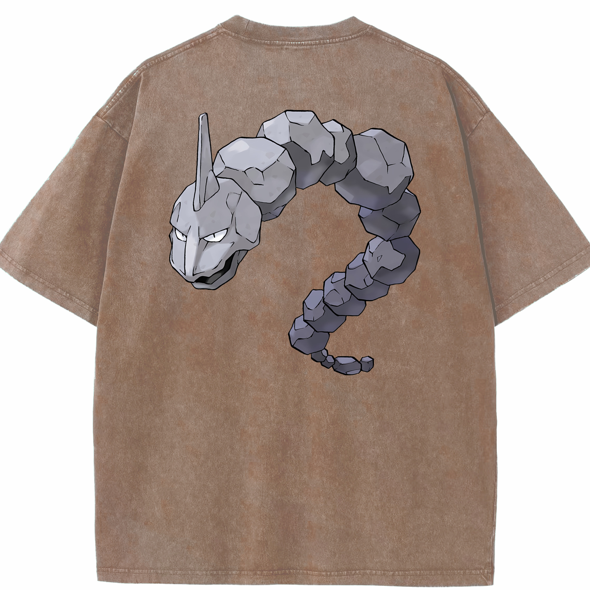 （画像用） ポケットモンスター Pokémon 綿100% ヴィンテージ風 半袖Tシャツ（背面プリント）