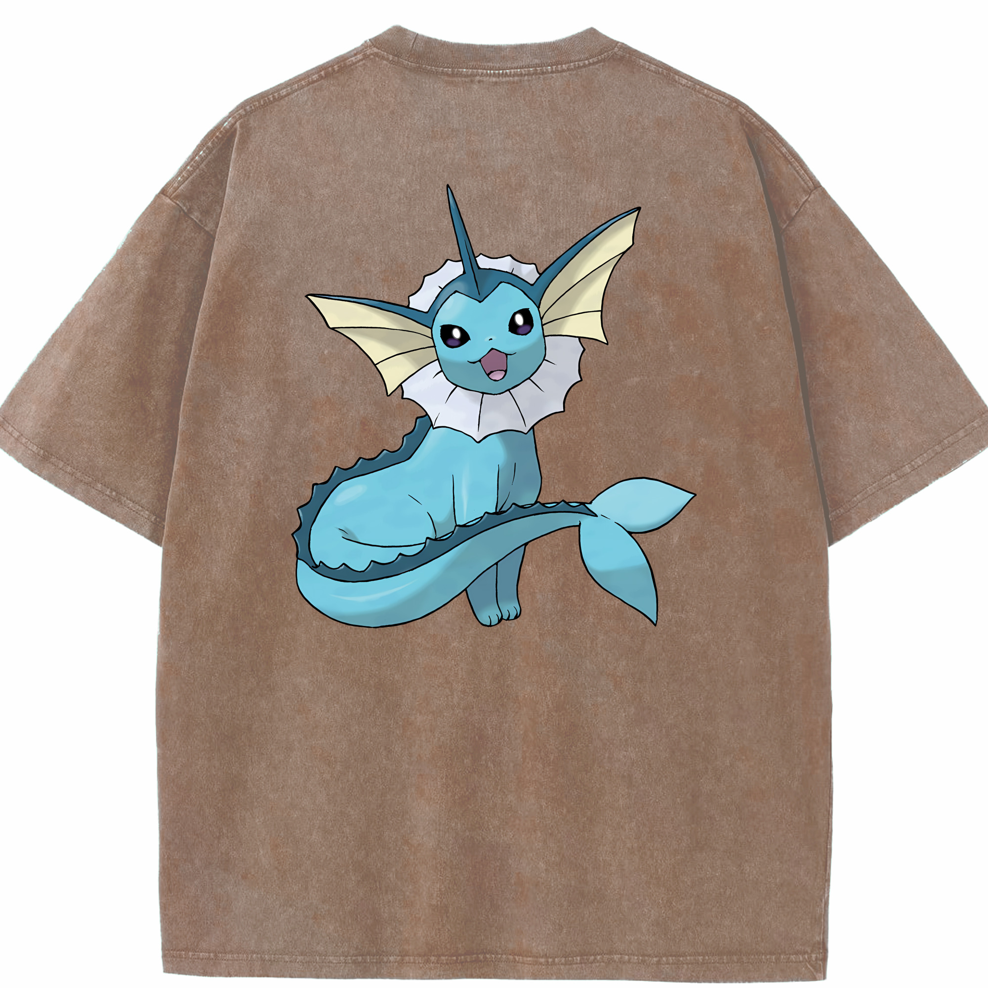 （画像用） ポケットモンスター Pokémon 綿100% ヴィンテージ風 半袖Tシャツ（背面プリント）