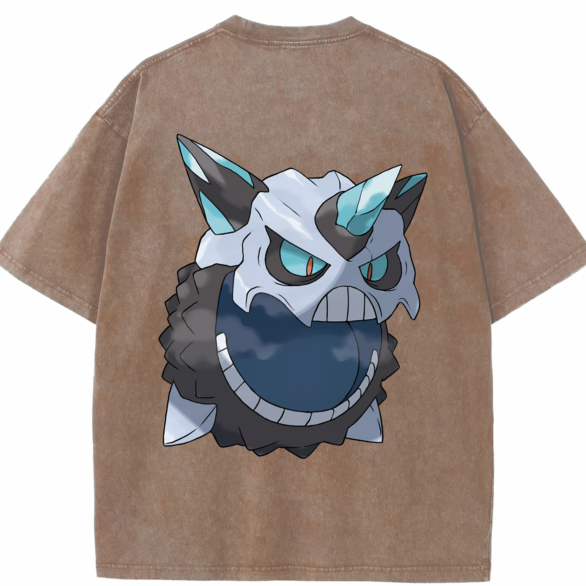 （画像用） ポケットモンスター Pokémon 綿100% ヴィンテージ風 半袖Tシャツ（背面プリント）