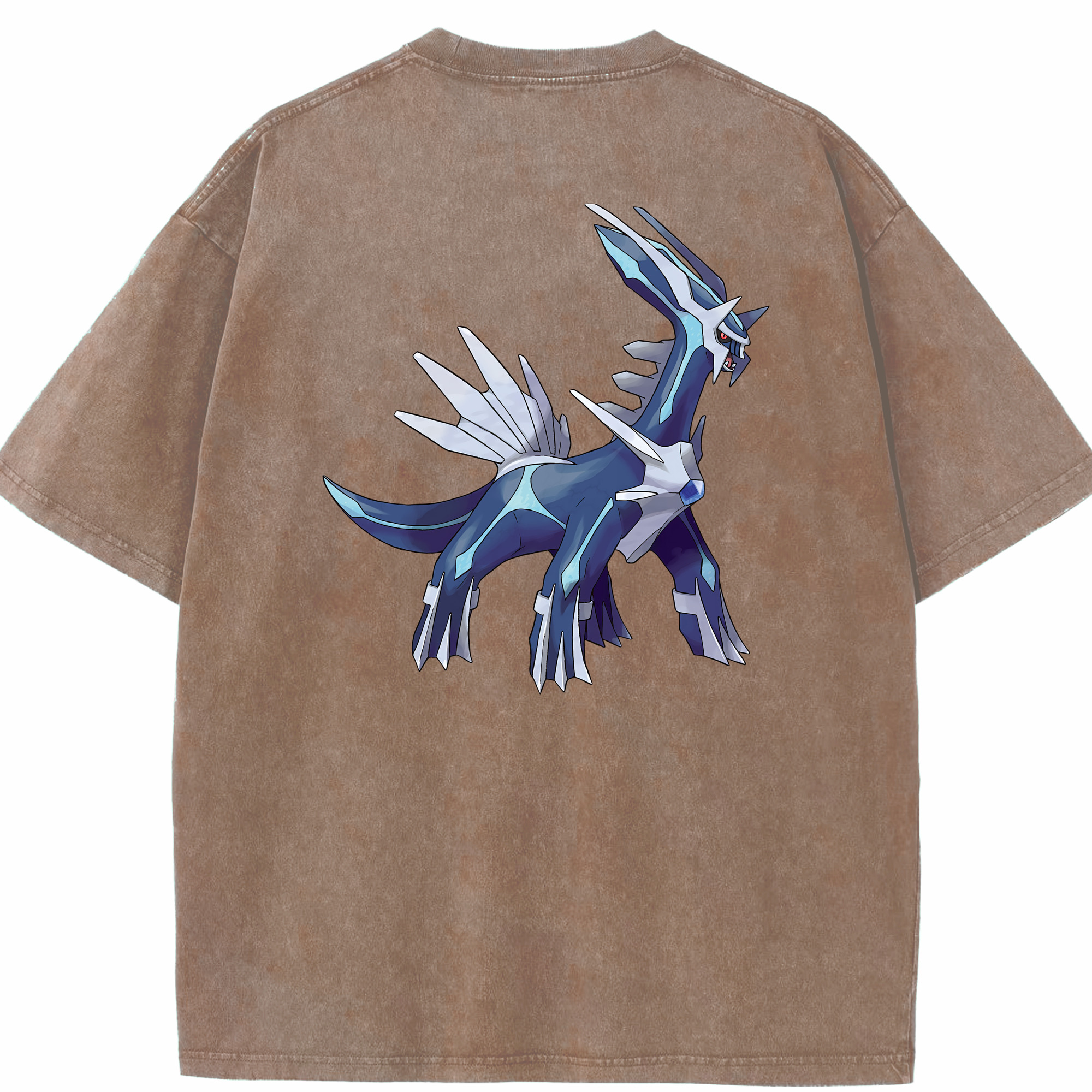 （画像用） ポケットモンスター Pokémon 綿100% ヴィンテージ風 半袖Tシャツ（背面プリント）