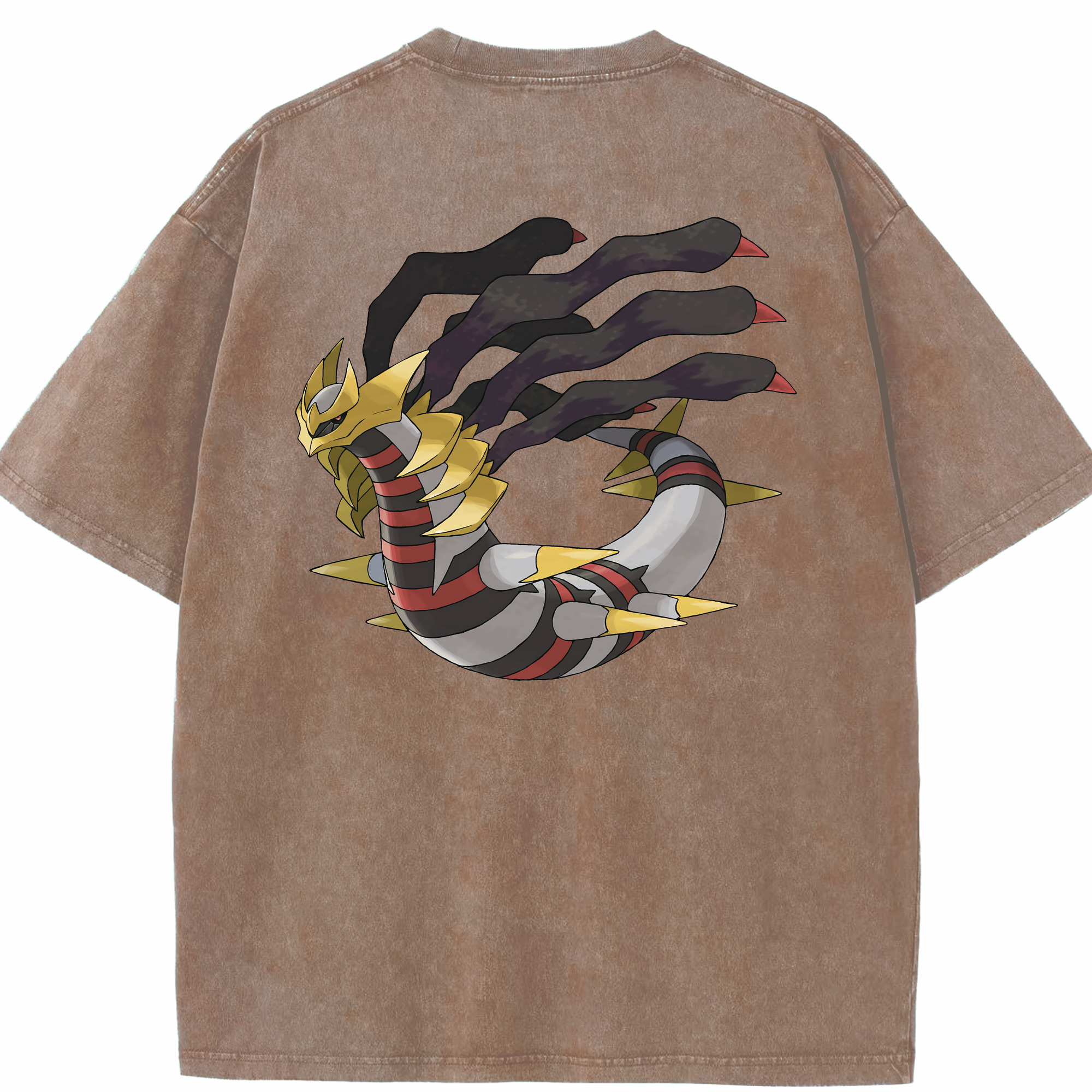 （画像用） ポケットモンスター Pokémon 綿100% ヴィンテージ風 半袖Tシャツ（背面プリント）