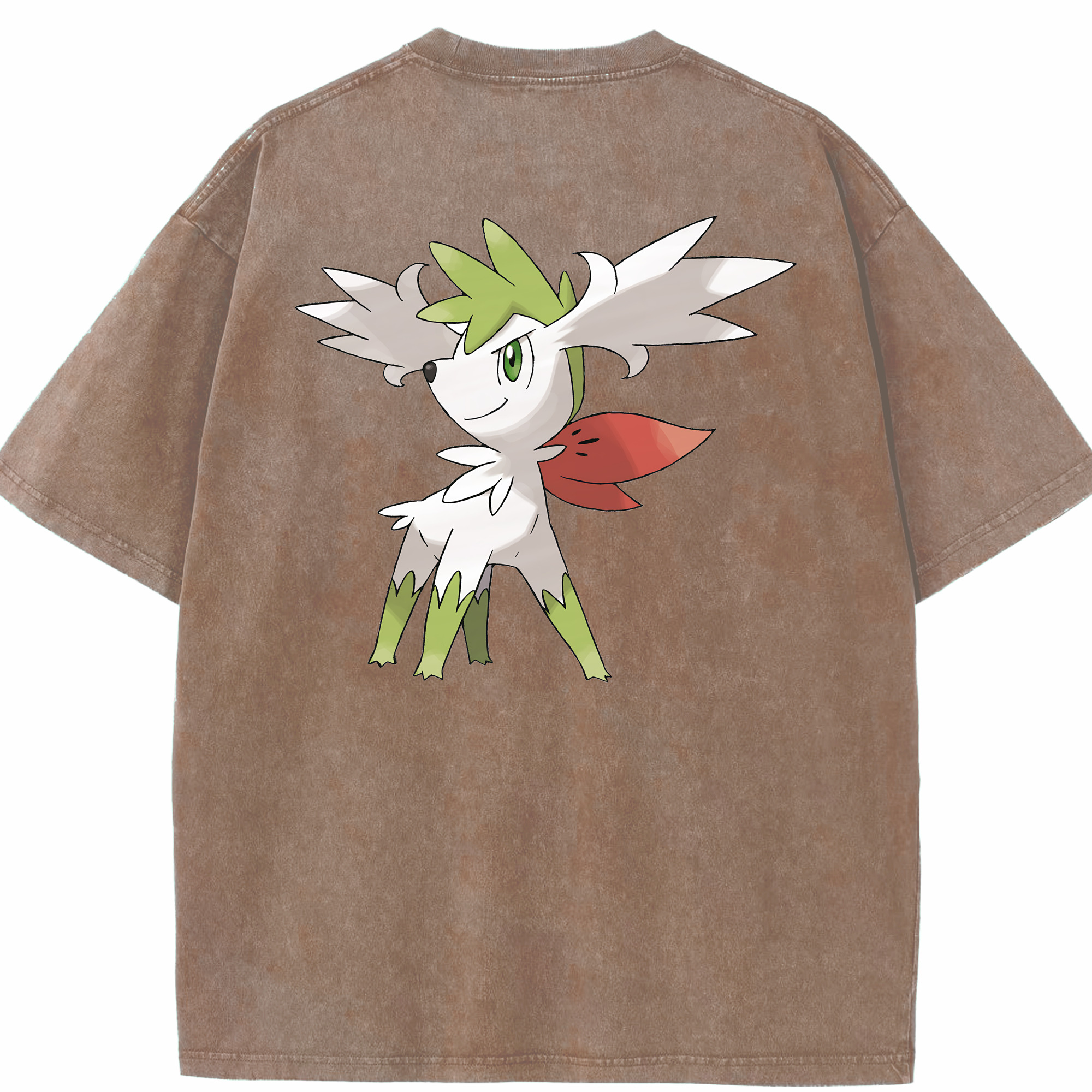 （画像用） ポケットモンスター Pokémon 綿100% ヴィンテージ風 半袖Tシャツ（背面プリント）