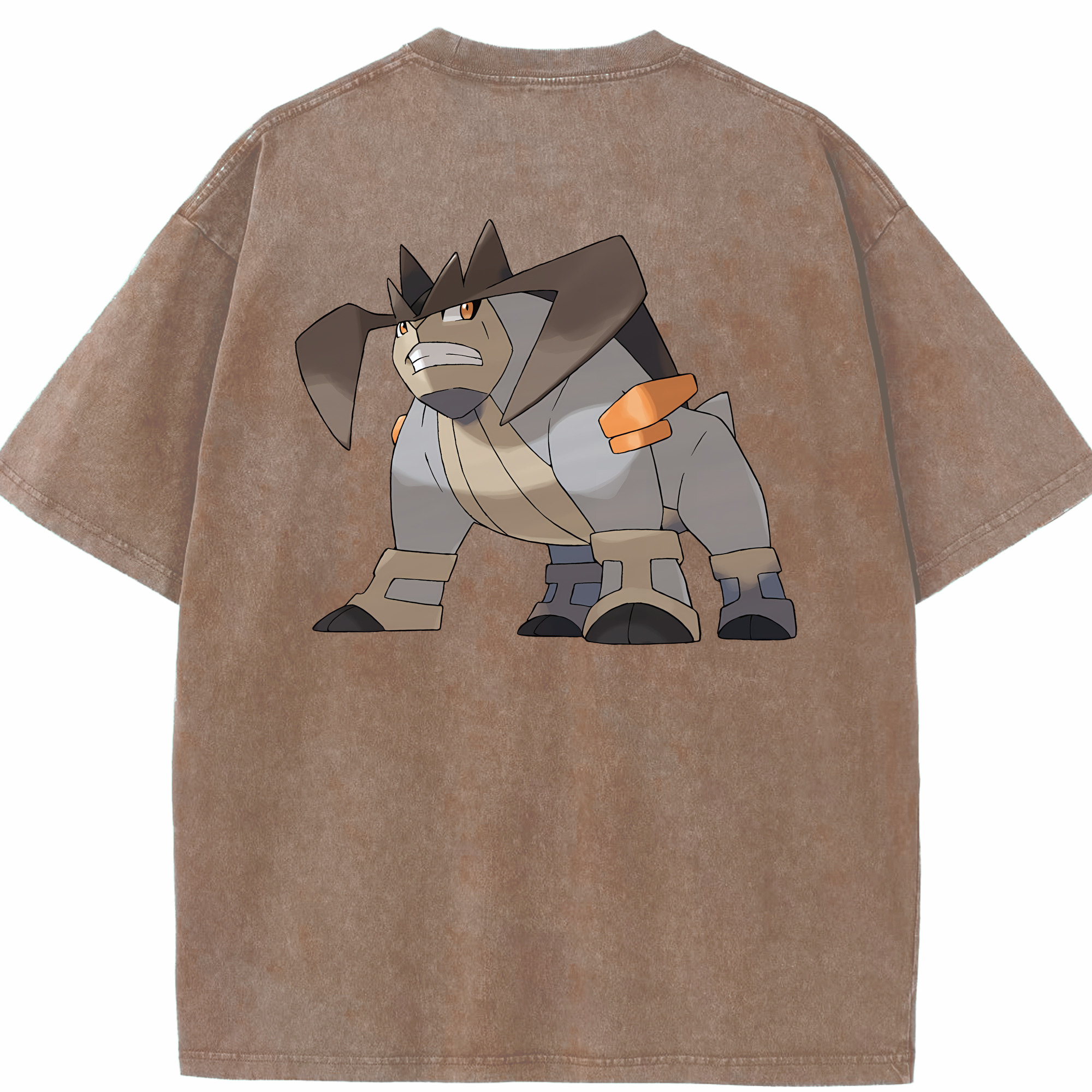 （画像用） ポケットモンスター Pokémon 綿100% ヴィンテージ風 半袖Tシャツ（背面プリント）