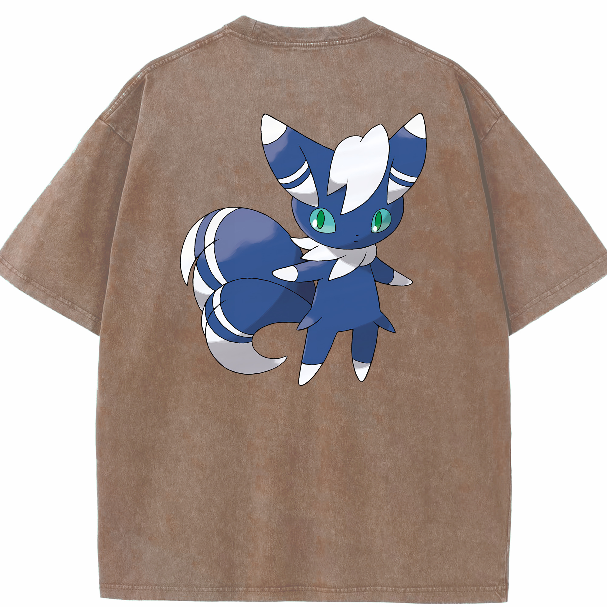 （画像用） ポケットモンスター Pokémon 綿100% ヴィンテージ風 半袖Tシャツ（背面プリント）