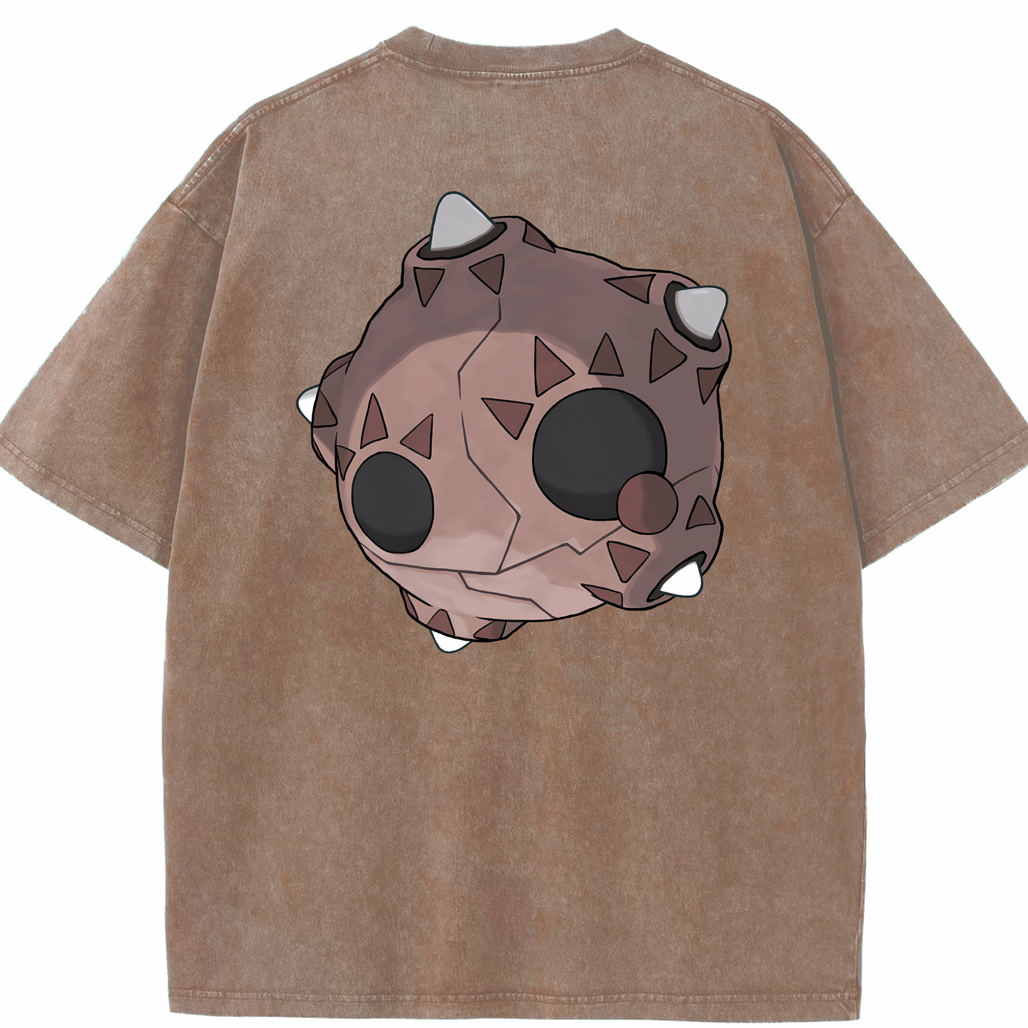 （画像用） ポケットモンスター Pokémon 綿100% ヴィンテージ風 半袖Tシャツ（背面プリント）