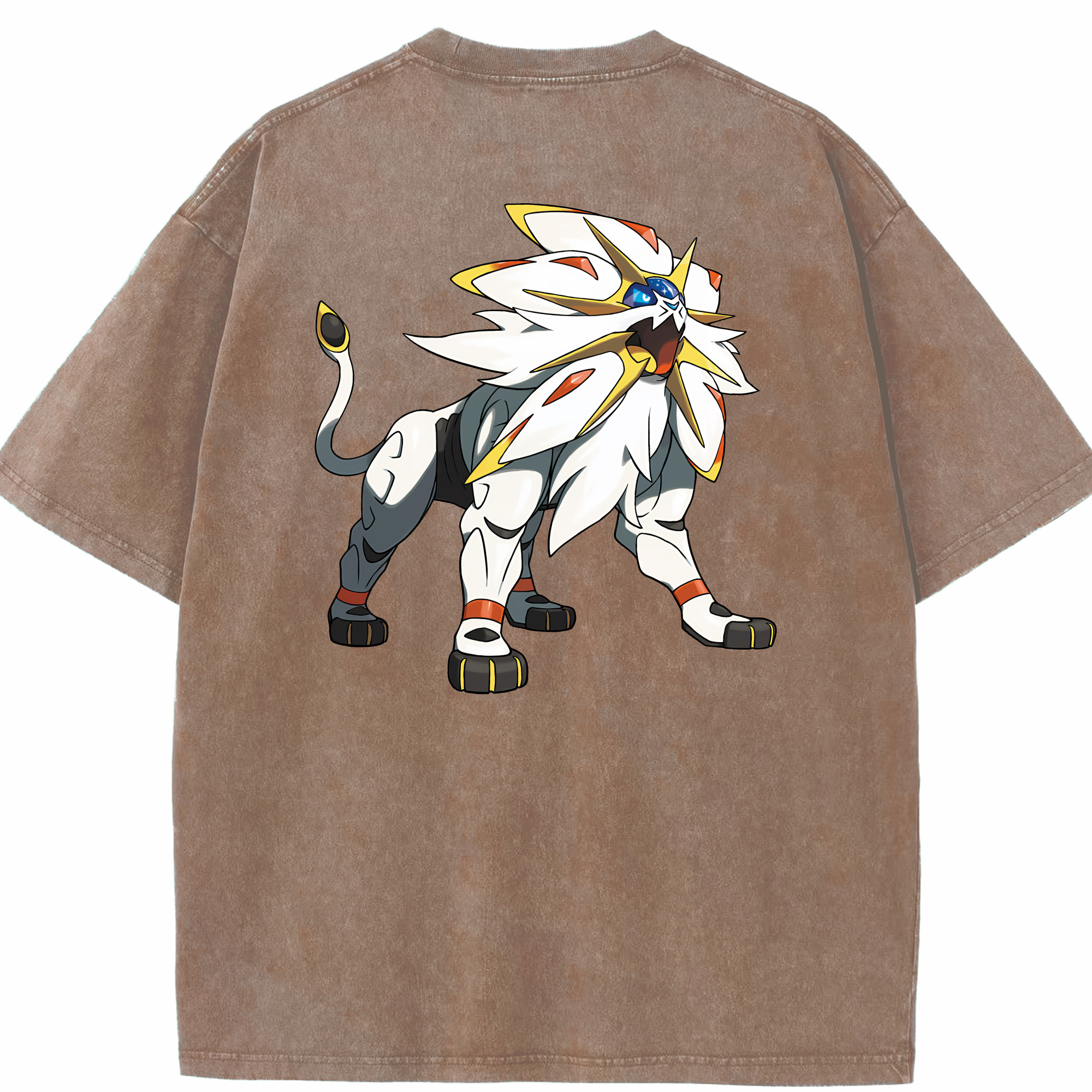 （画像用） ポケットモンスター Pokémon 綿100% ヴィンテージ風 半袖Tシャツ（背面プリント）