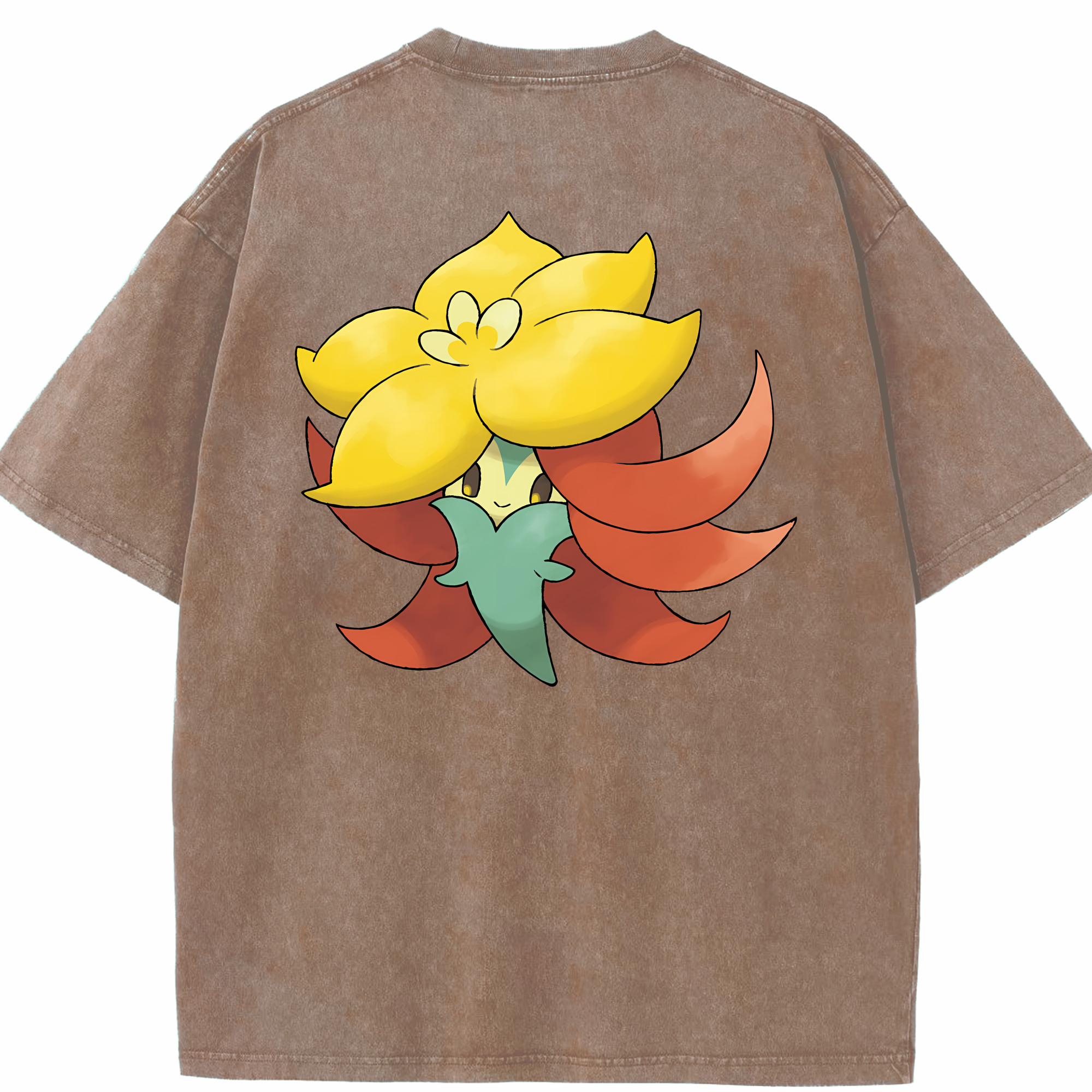 （画像用） ポケットモンスター Pokémon 綿100% ヴィンテージ風 半袖Tシャツ（背面プリント）